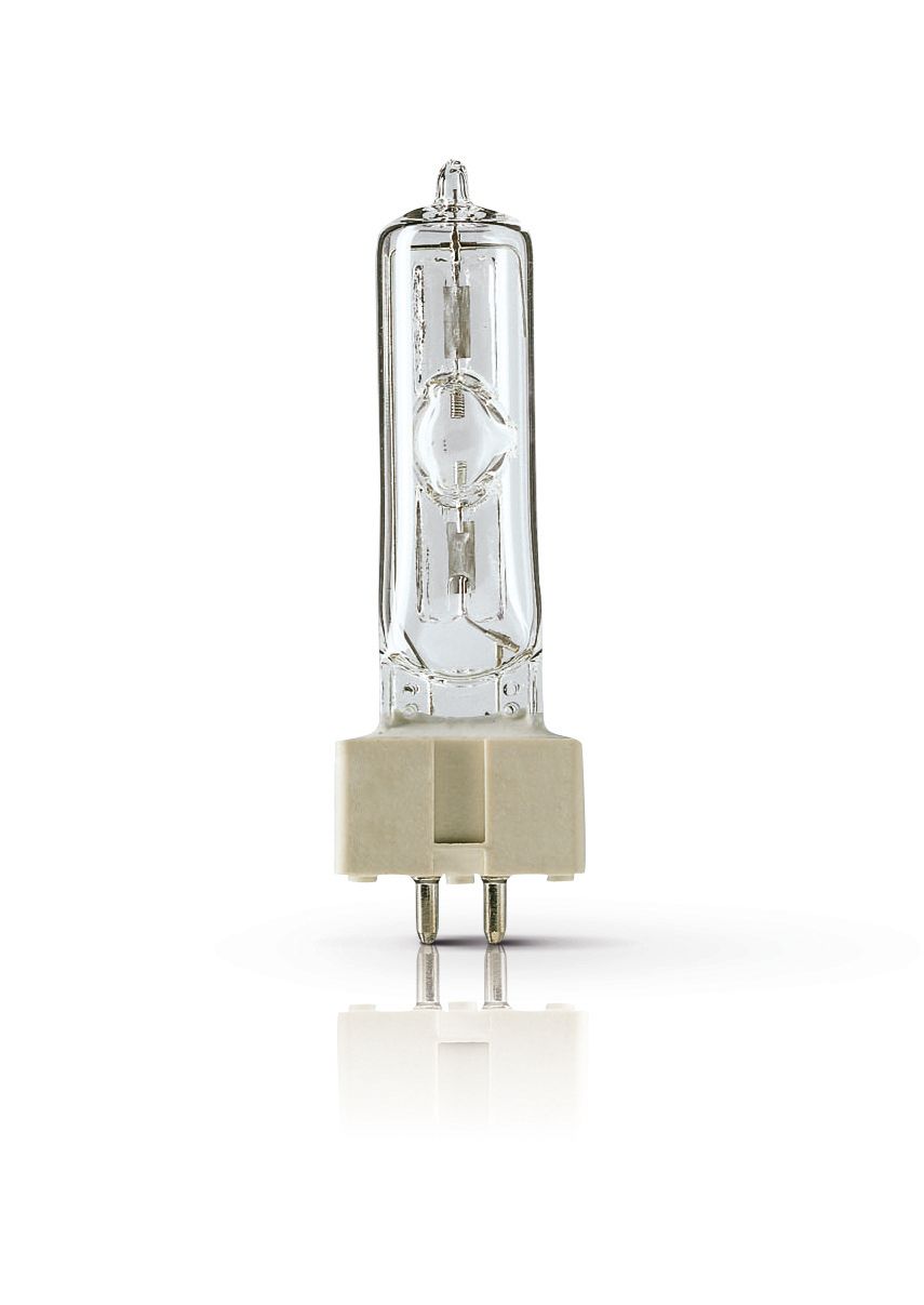 MSR (Kaltwiederzündung) -  Studio-, projection- and photo lamp -  Systemleistung: 575 W -  Ähnlichste Farbtemperatur: 6990 K