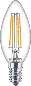 CorePro GLASS LED Kerzen- und Tropfenformlampen -  LED-lamp/Multi-LED -  Systemleistung: 6.5 W -  Energieeffizienzklasse: E