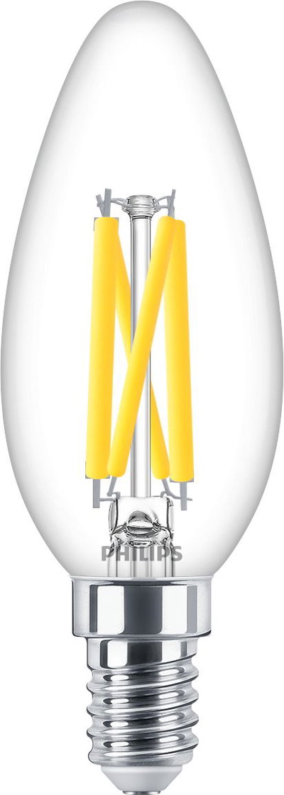 MASTER GLASS LED-Lampen in Kerzen- und Tropfenform -  LED-lamp/Multi-LED -  Systemleistung: 3.4 W -  Energieeffizienzklasse: D