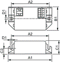 Ballast -  HF-MatchboxBLUE für PL/TL Lampen