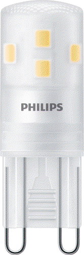 CorePro LEDcapsule G9 Stiftsockellampen -  LED-lamp/Multi-LED -  Systemleistung: 1.9 W -  Energieeffizienzklasse: E -  Ähnlichste Farbtemperatur: 2700 – Bild 2 von 5