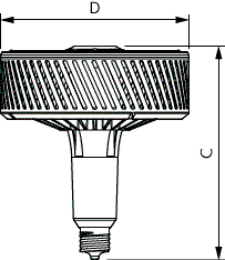 Master LED HPI -  LED-lamp/Multi-LED -  Systemleistung: 95 W -  Energieeffizienzklasse: F -  Ähnlichste Farbtemperatur: 4000 K – Bild 8 von 8