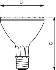 MASTERColour CDM-R Elite -  Halogen metal halide reflector lamp -  Systemleistung: 73.2 W -  Energieeffizienzklasse: G – Bild 4 von 4