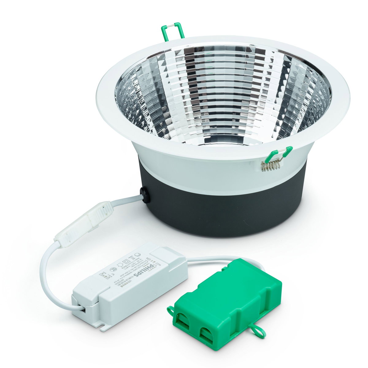 CoreLine Downlight Gen 5, 9.8 W, D150 mm, 1200 lm, 3000 K, UGR19, Facettierter Reflektor, IP20 – Bild 2 von 4