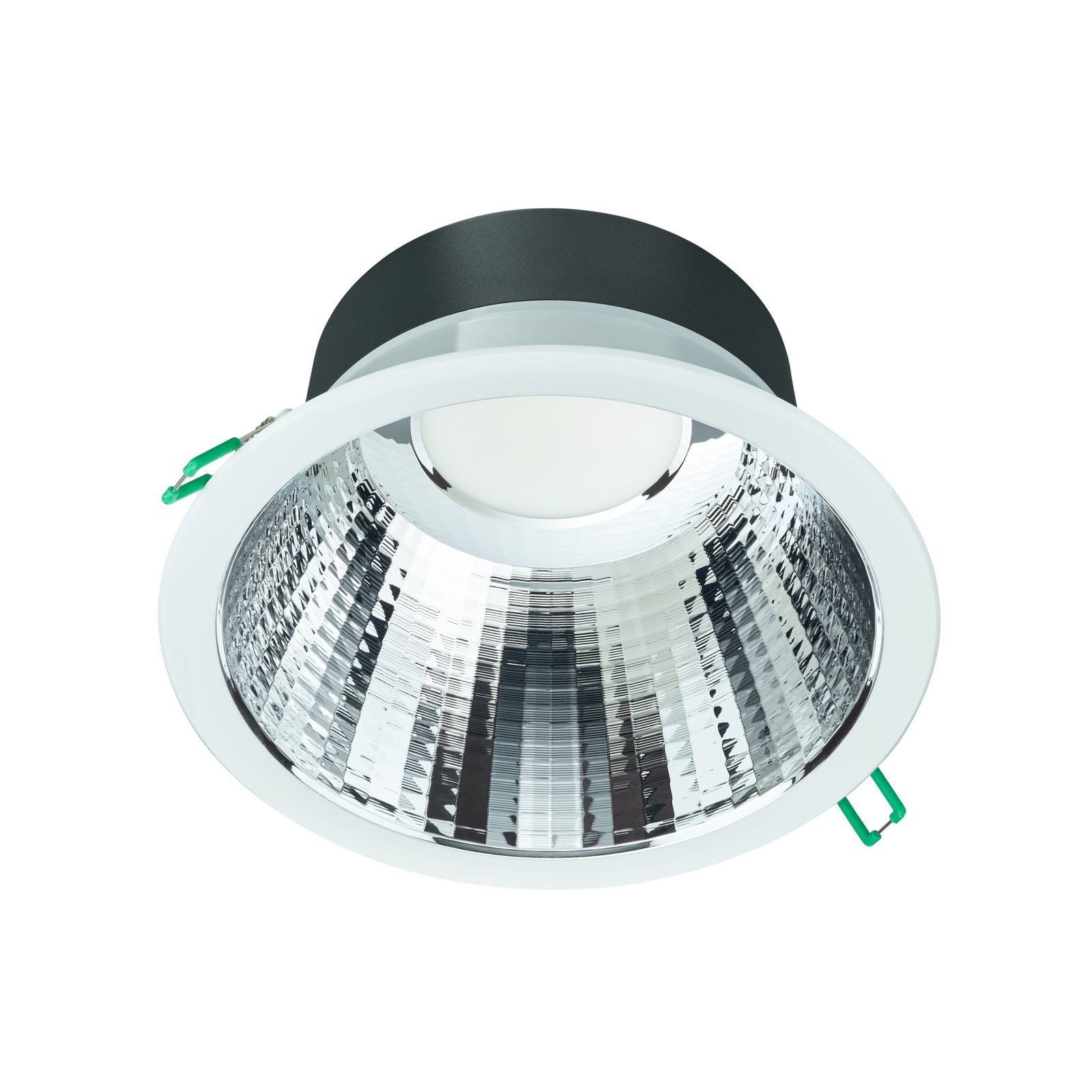 CoreLine Downlight Gen 5, 20.4 W, D200 mm, 2000 lm, 3000 K, Kabellos, Interact Ready, UGR19, Facettierter Reflektor, IP20/54 – Bild 2 von 4