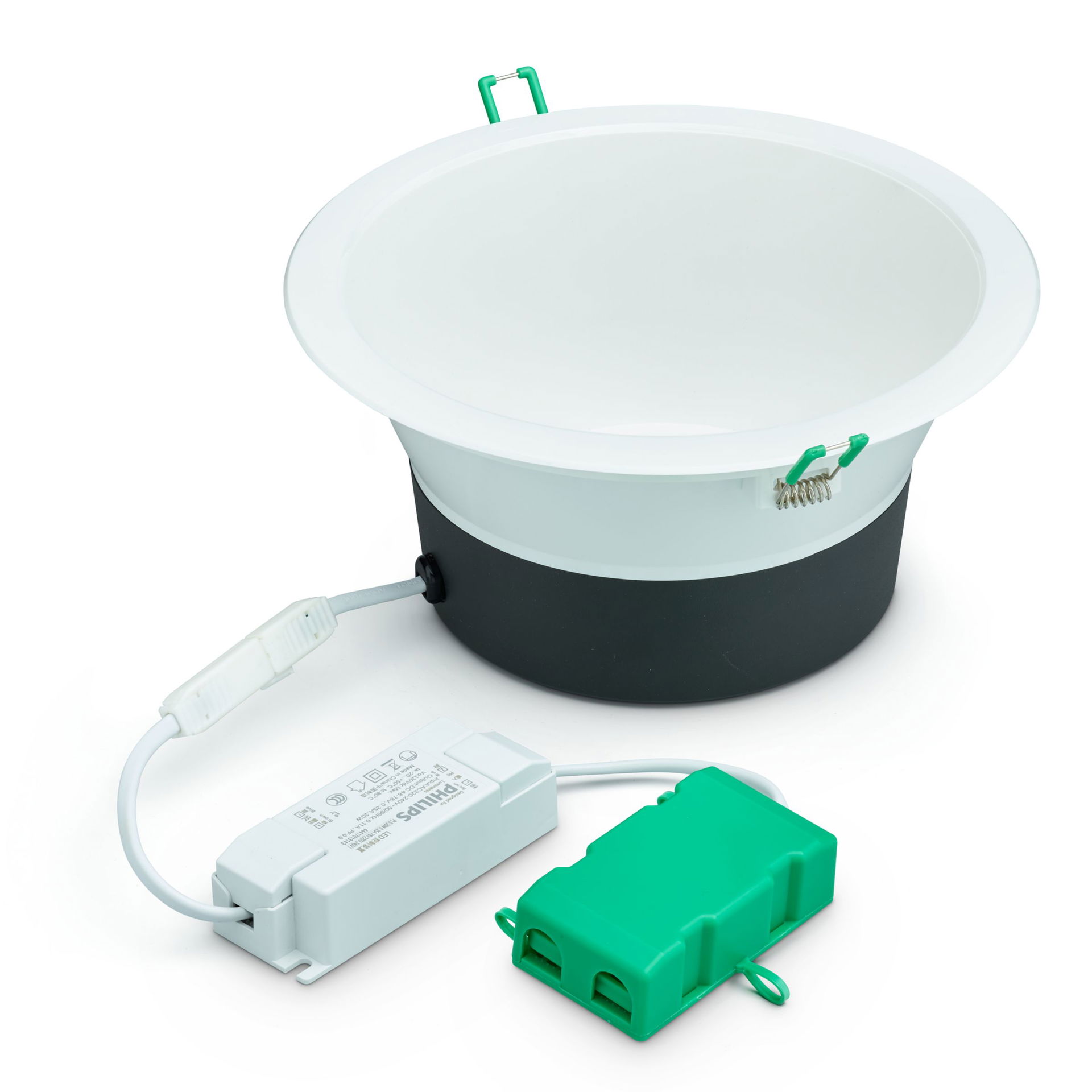 CoreLine Downlight Gen 5, 9.8 W, D150 mm, 1200 lm, 3000 K, Weißer Reflektor, IP20/54 – Bild 2 von 4
