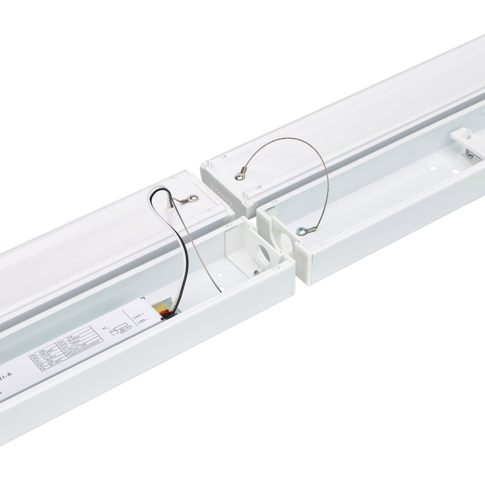 CoreLine Lichtleiste, 49 W, L1200 mm, 6400 lm, 4000 K, Opal, IP20, TW1-ready – Bild 3 von 9