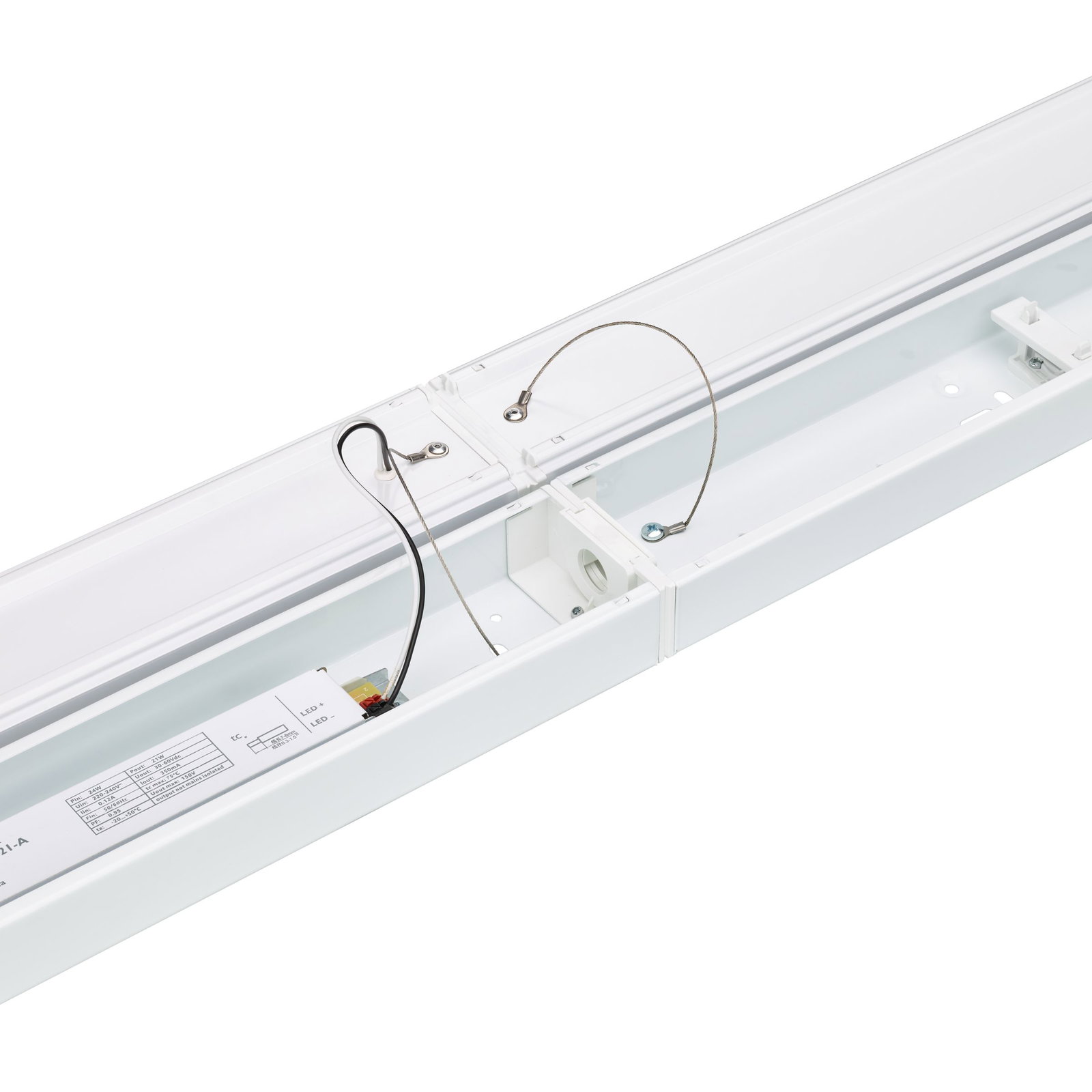 CoreLine Lichtleiste, 49 W, L1200 mm, 6400 lm, 4000 K, Opal, IP20, TW1-ready – Bild 5 von 9