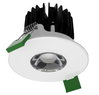 CoreLine Einbaustrahler Gen2, Fixed, 12.3 W, D68 mm, 1300 lm, 3000 K, Phasenanschnitt-Dimmen, Breitstrahlend (WB), Weiß, IP20/65