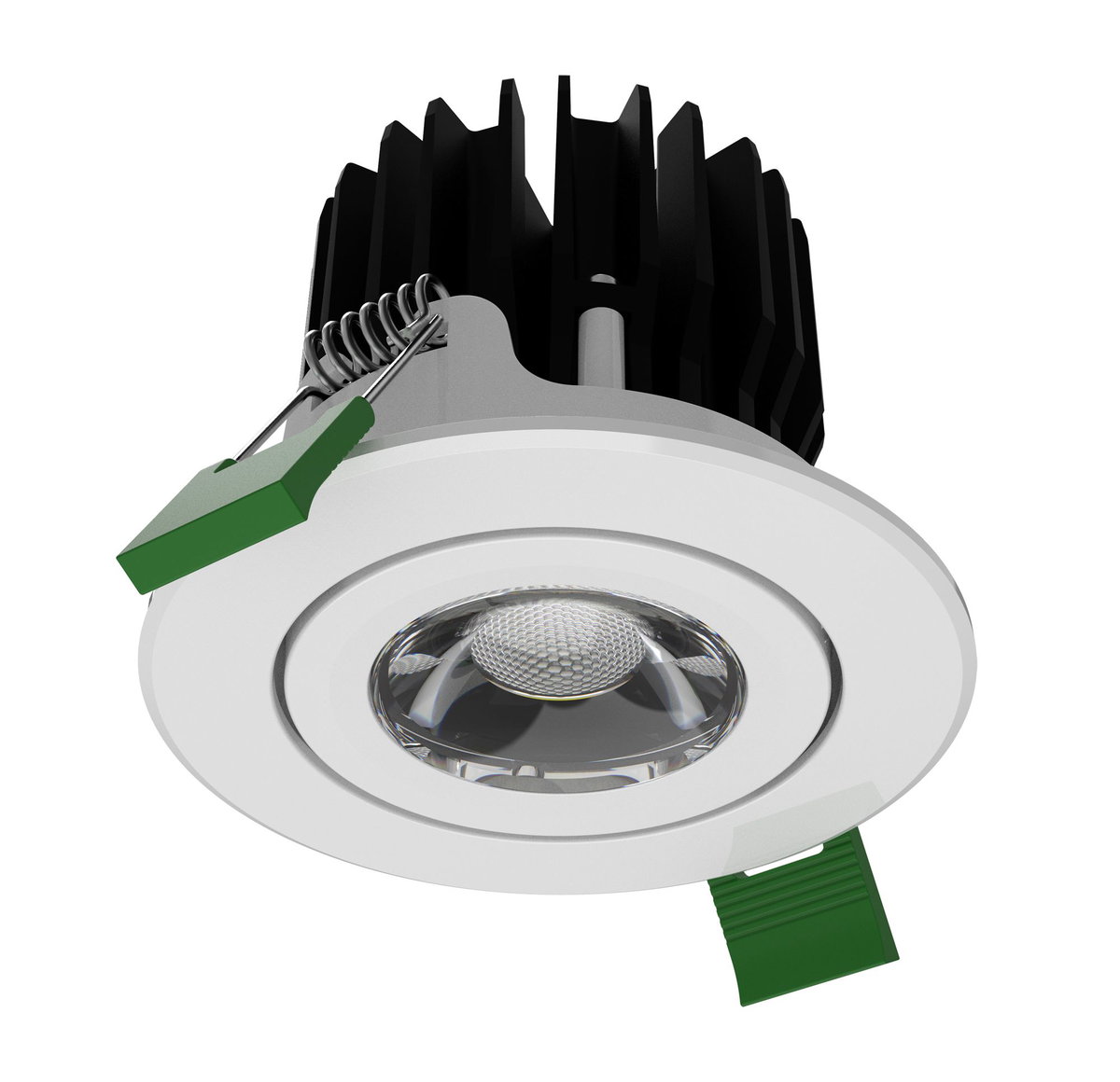 CoreLine Einbaustrahler Gen2, Adjustable, 7.2 W, D68 mm, 800 lm, 4000 K, Phasenanschnitt-Dimmen, Breitstrahlend (WB), Weiß, IP20/44 – Bild 2 von 7