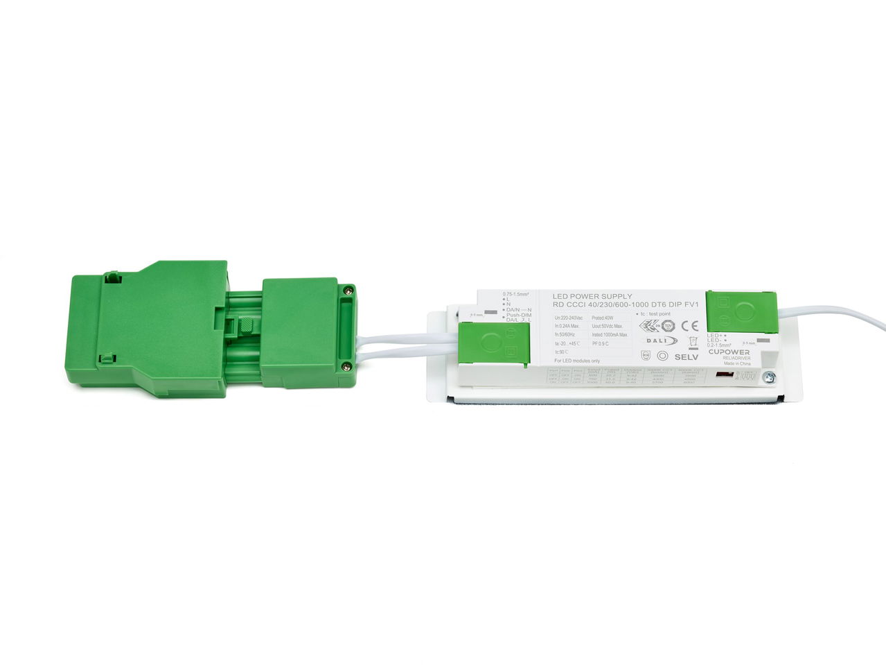 CoreLine Anbauleuchten, All-in, 43.5 W, 22.5 W, 200x1570 mm, 3600 lm, 4500 lm, 6800 lm, 4000 K, DALI-regelbar, UGR19 – Bild 6 von 8