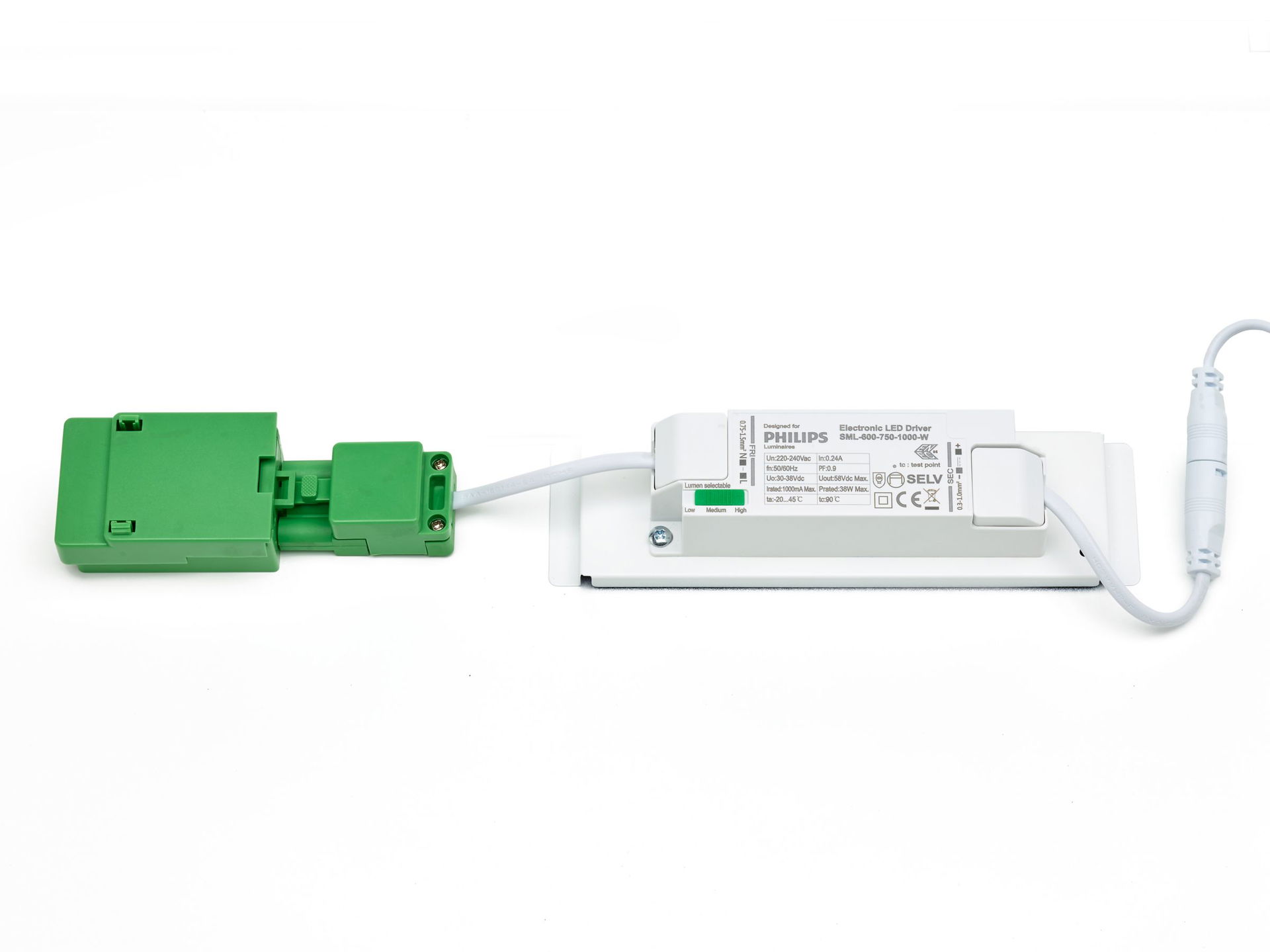 CoreLine Anbauleuchten, All-in, 38.5 W, 23 W, 200x1200 mm, 3600 lm, 4500 lm, 6000 lm, 4000 K – Bild 8 von 9