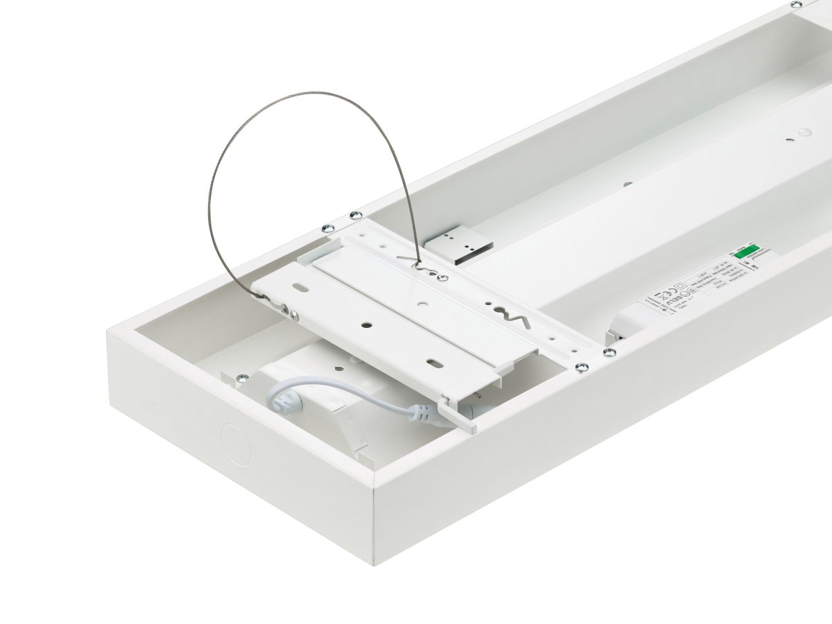 CoreLine Anbauleuchten, 27.5 W, 200x1200 mm, 4300 lm, 4000 K, Kabellos, Interact Ready, UGR19 – Bild 2 von 7