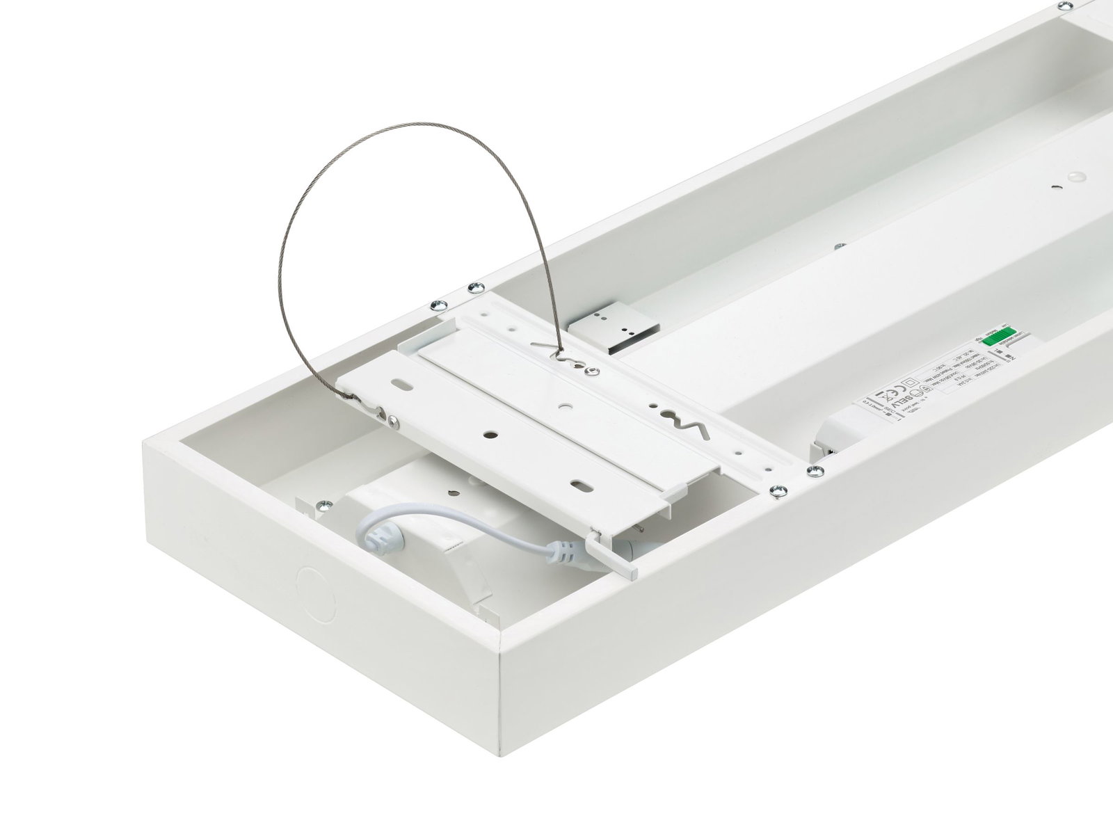 CoreLine Anbauleuchten, 27.5 W, 200x1200 mm, 4300 lm, 4000 K, Kabellos, Interact Ready, UGR19 – Bild 2 von 7