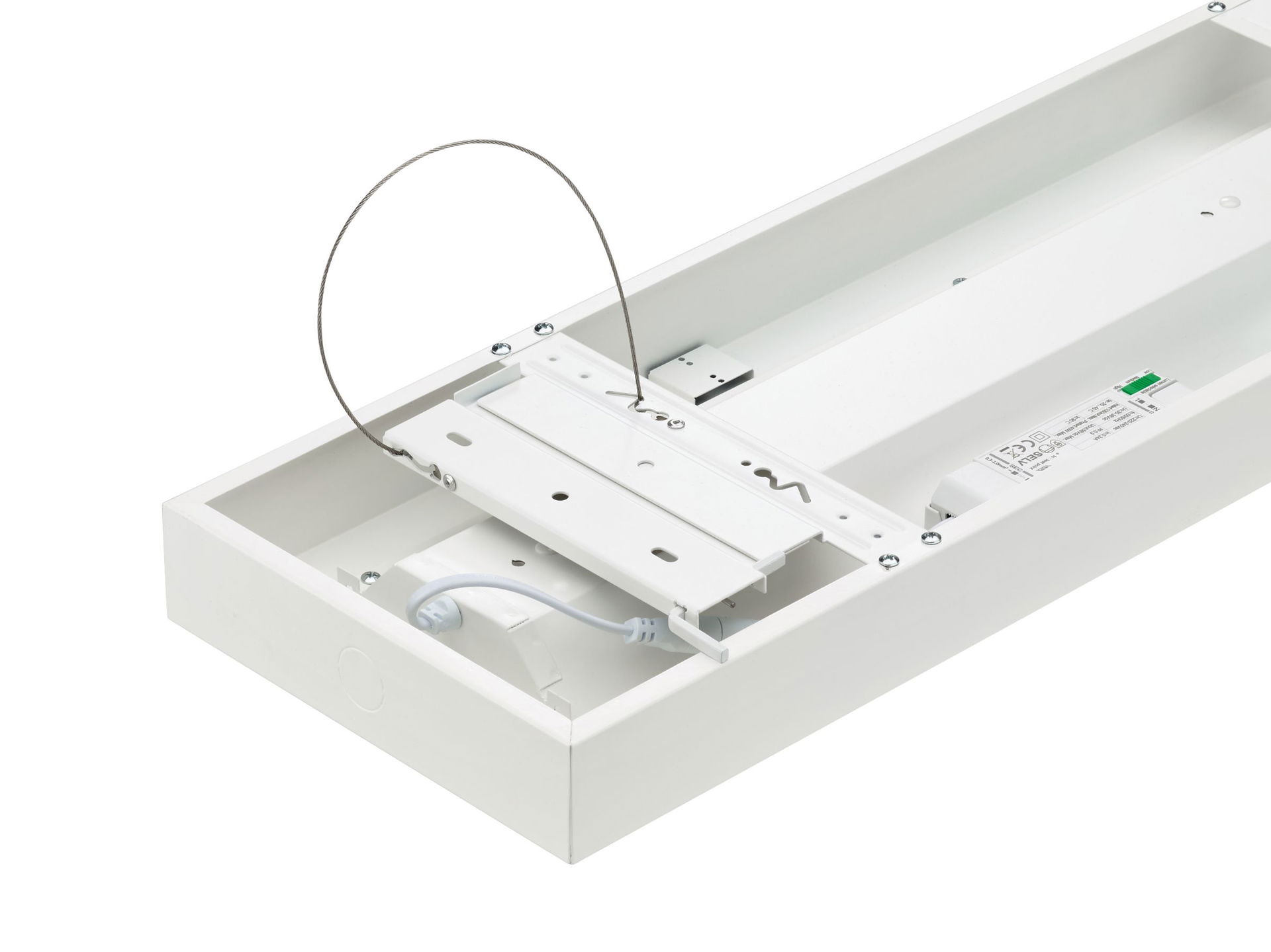 CoreLine Anbauleuchten, All-in, 38.5 W, 23 W, 200x1200 mm, 3600 lm, 4500 lm, 6000 lm, 4000 K – Bild 5 von 9