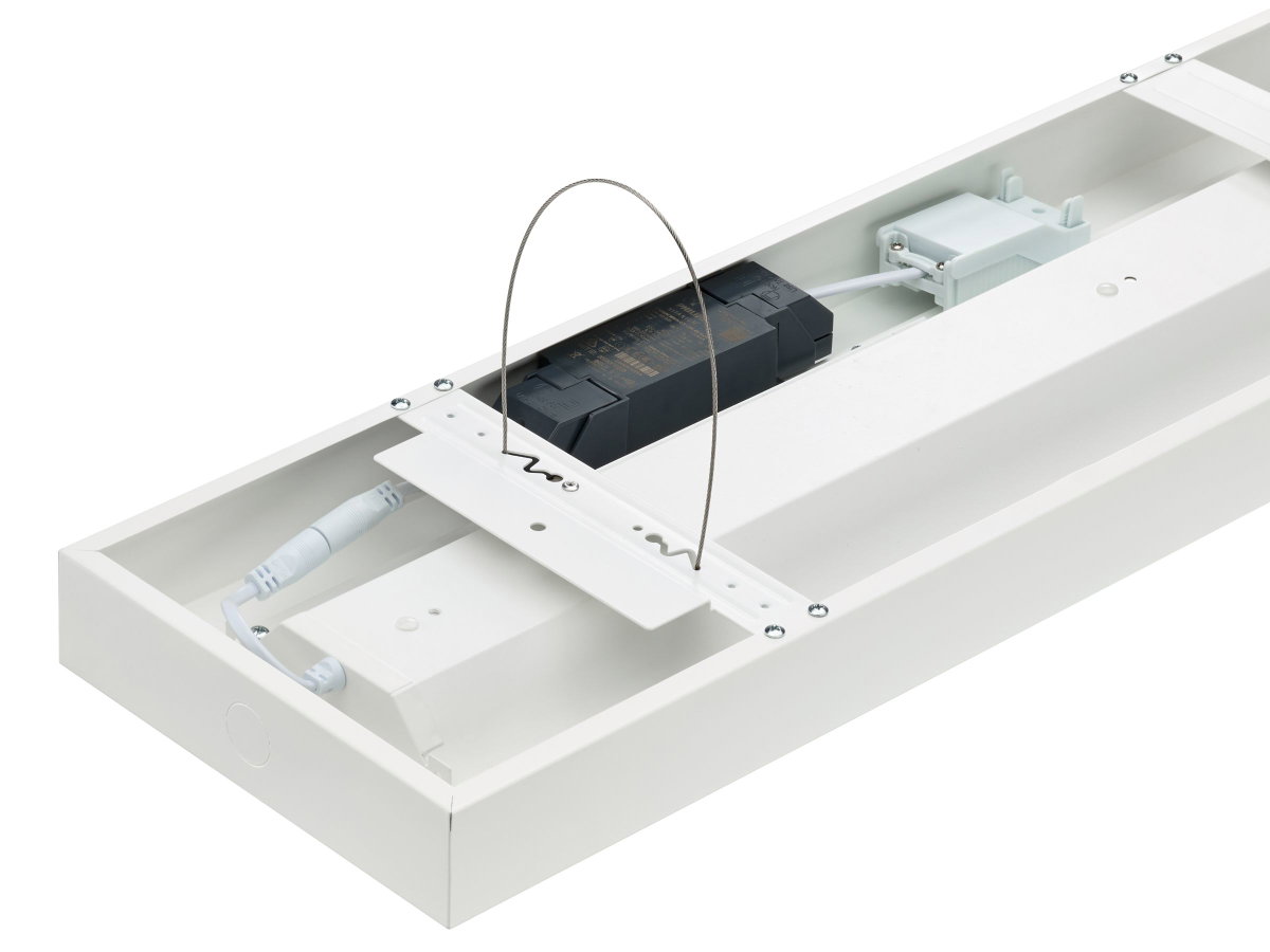 CoreLine Anbauleuchten, 27.5 W, 200x1200 mm, 4300 lm, 4000 K, Kabellos, Interact Ready, UGR19 – Bild 5 von 7
