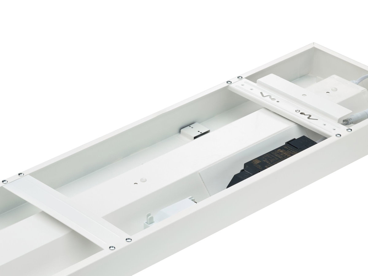 CoreLine Anbauleuchten, 27.5 W, 200x1200 mm, 4300 lm, 4000 K, Kabellos, Interact Ready, UGR19 – Bild 6 von 7