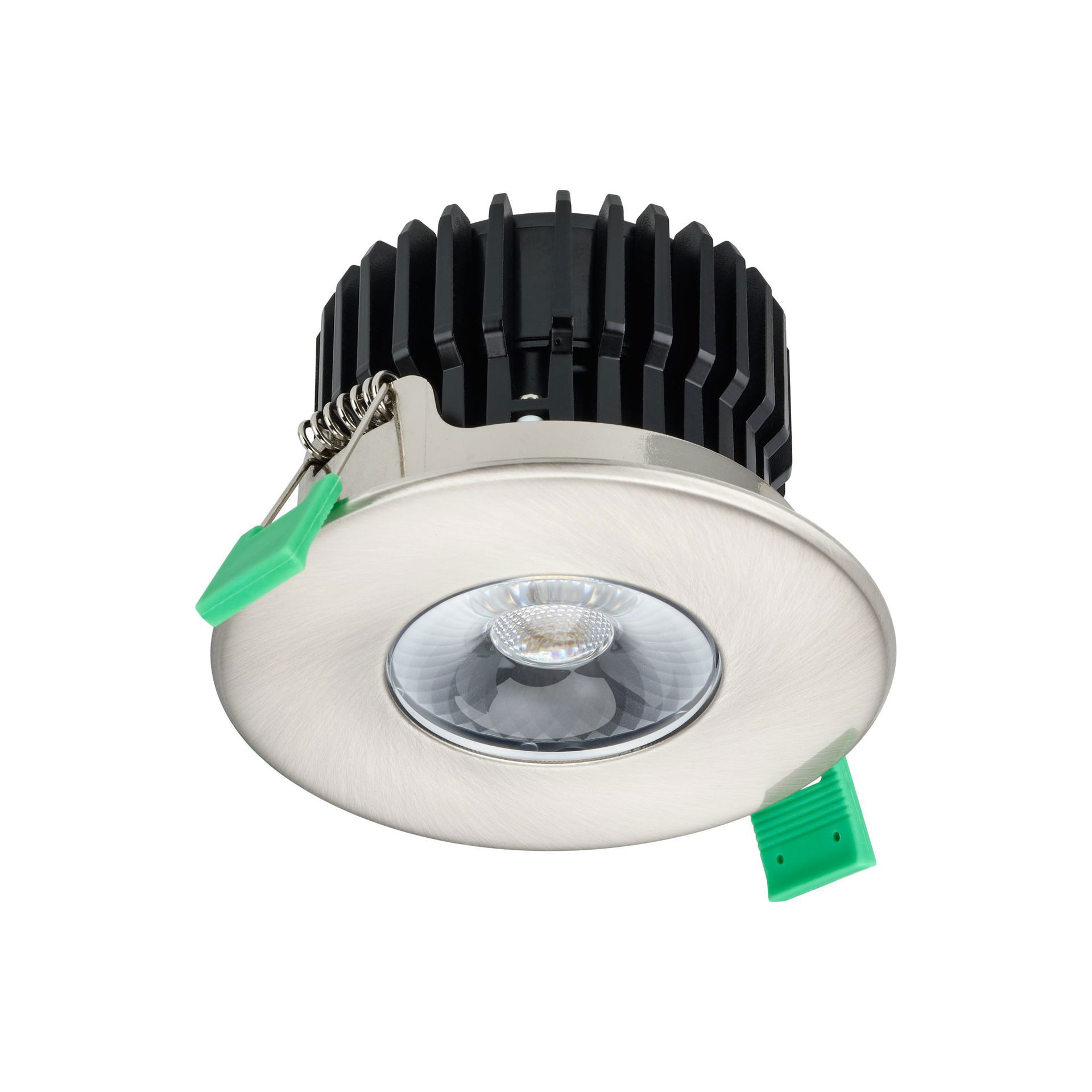 CoreLine Einbaustrahler Gen2, Fixed, 10.2 W, D78 mm, 900 lm, 3000 K, Phasenanschnitt-Dimmen, Breitstrahlend (WB), Aluminium, IP20/65 – Bild 2 von 6