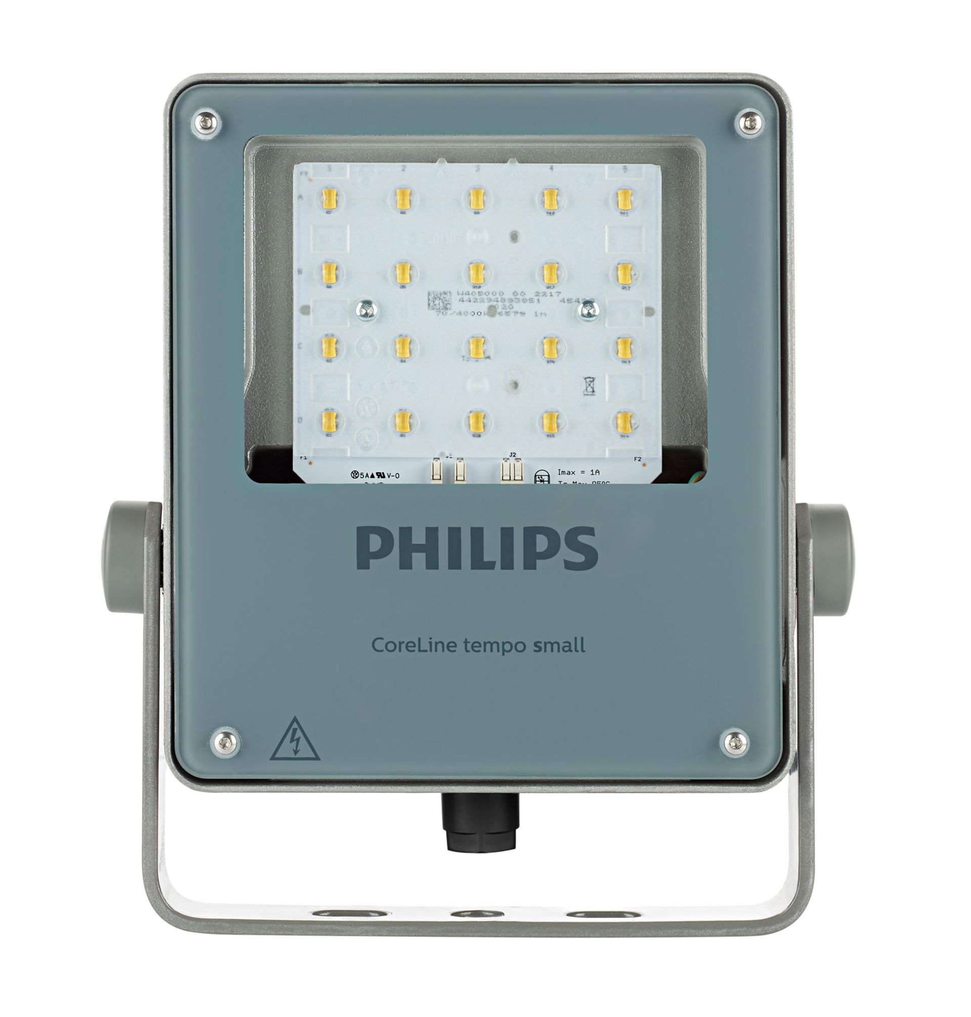 CoreLine Tempo Small Gen2, Floodlight, 43 W, 6278 lm, 4000 K, CRI70, Asymmetrisch, IP66 – Bild 2 von 3