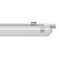 CoreLine Feuchtraumleuchte WT120C, 45 W, L1500 mm, 6500 lm, 4000 K, Kabellos, Interact Ready, Breitstrahlend (WB), Satiniert, IP65, IK08, TW1-ready