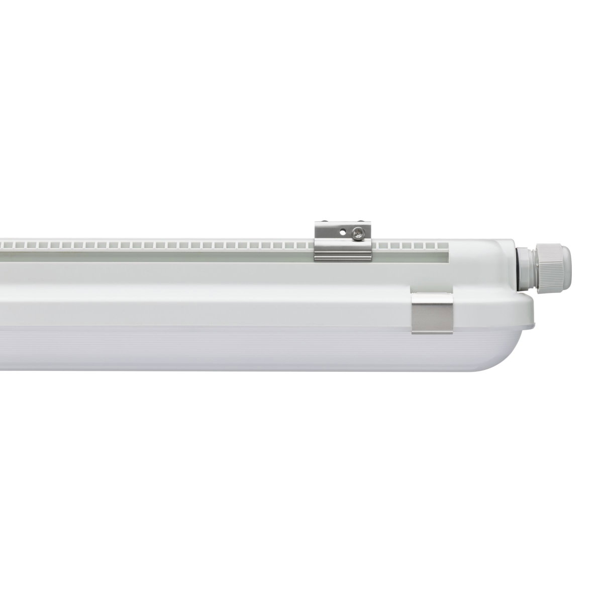 CoreLine Feuchtraumleuchte WT120C, 45 W, L1500 mm, 6500 lm, 4000 K, Kabellos, Interact Ready, Breitstrahlend (WB), Satiniert, IP65, IK08, TW1-ready – Bild 4 von 14