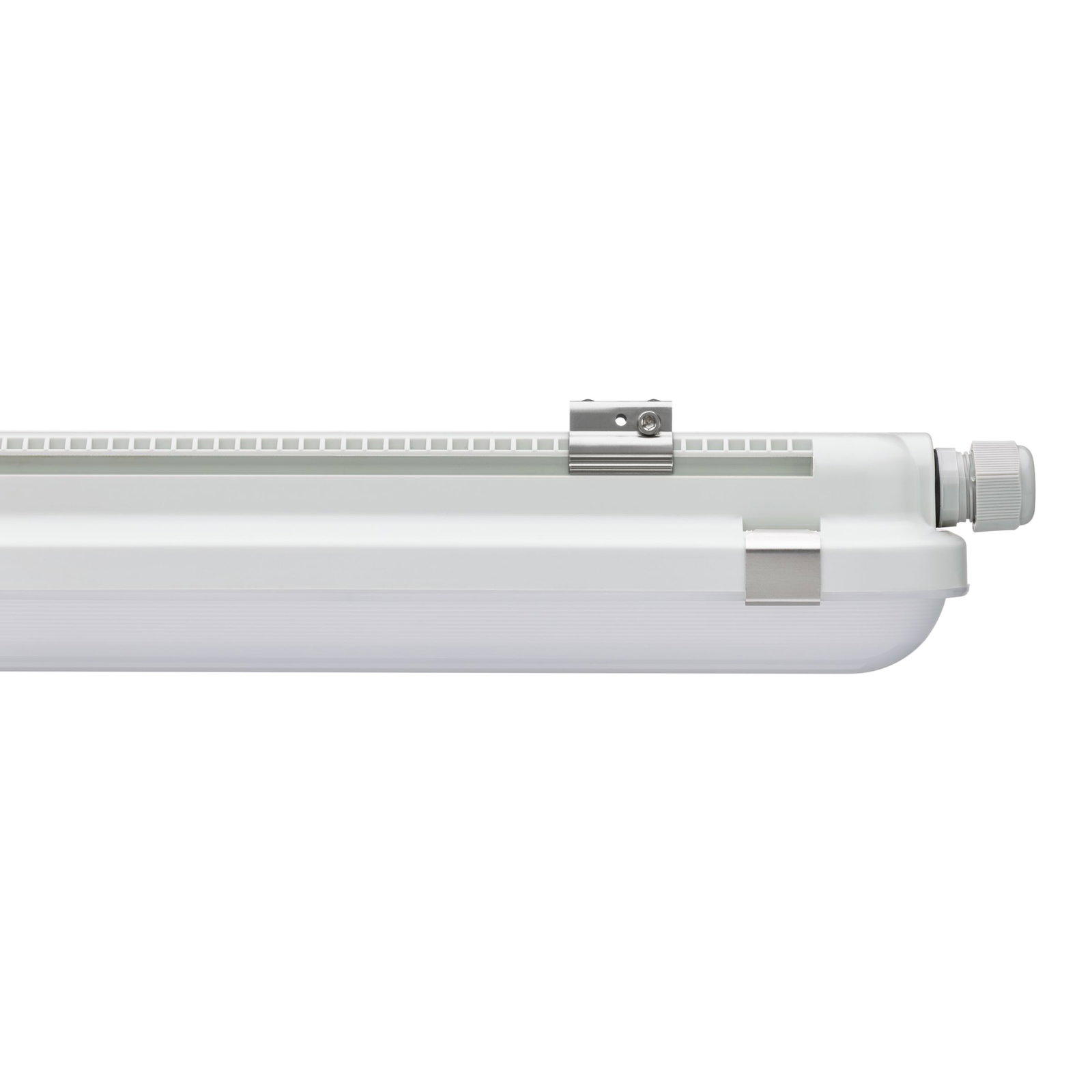 CoreLine Feuchtraumleuchte WT120C, 45 W, L1500 mm, 6500 lm, 4000 K, Kabellos, Interact Ready, Breitstrahlend (WB), Satiniert, IP65, IK08, TW1-ready – Bild 4 von 14