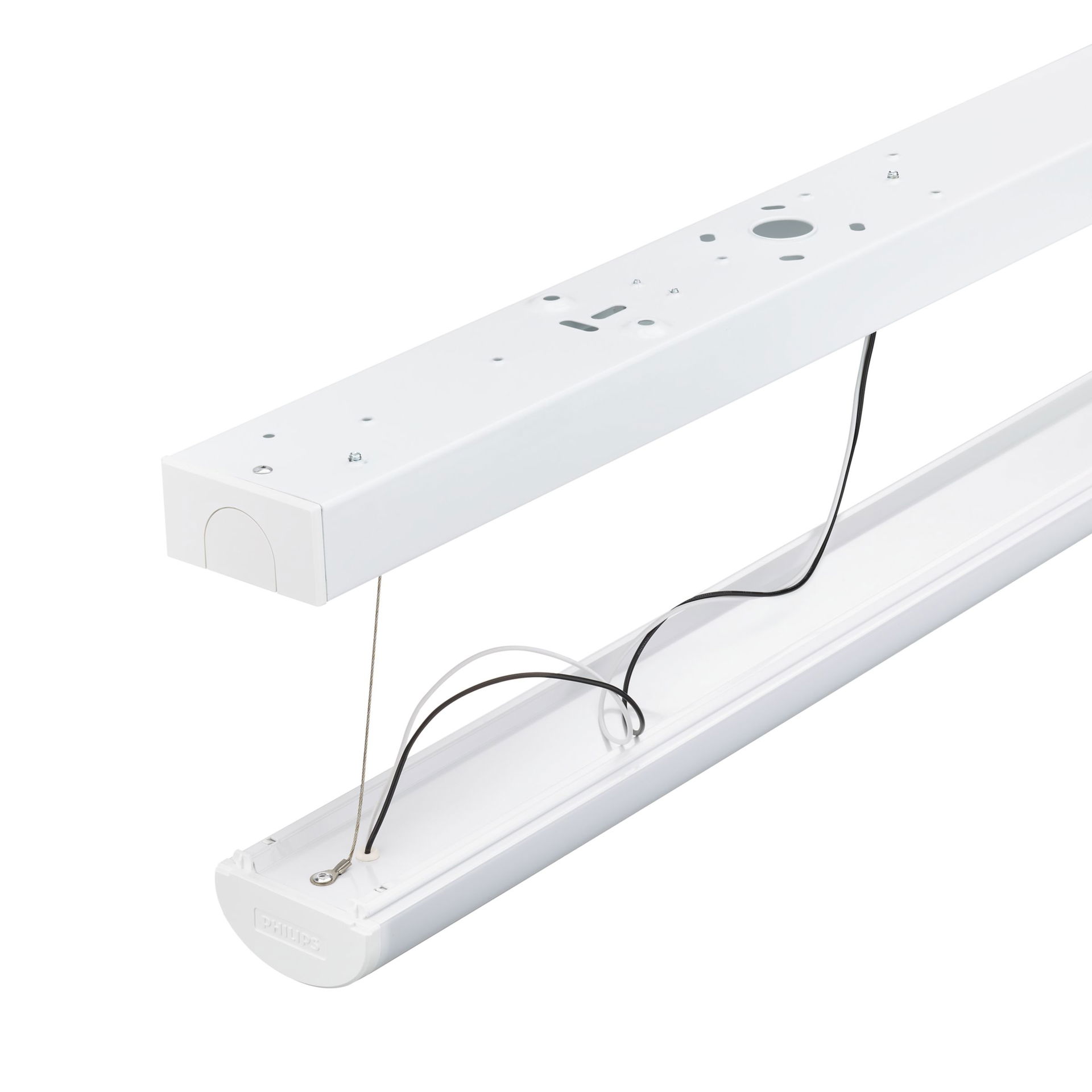 CoreLine Lichtleiste, BATTEN, 17 W, 10.8 W, L600, 1500 lm, 2400 lm, 3000 K, 4000 K, Opal, IP20/40 – Bild 5 von 8