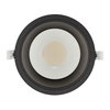 Einbauleuchte LuxSpace Compact, 23 W, D200 mm, 2200 lm, 4000 K, UGR19, Schwarz
