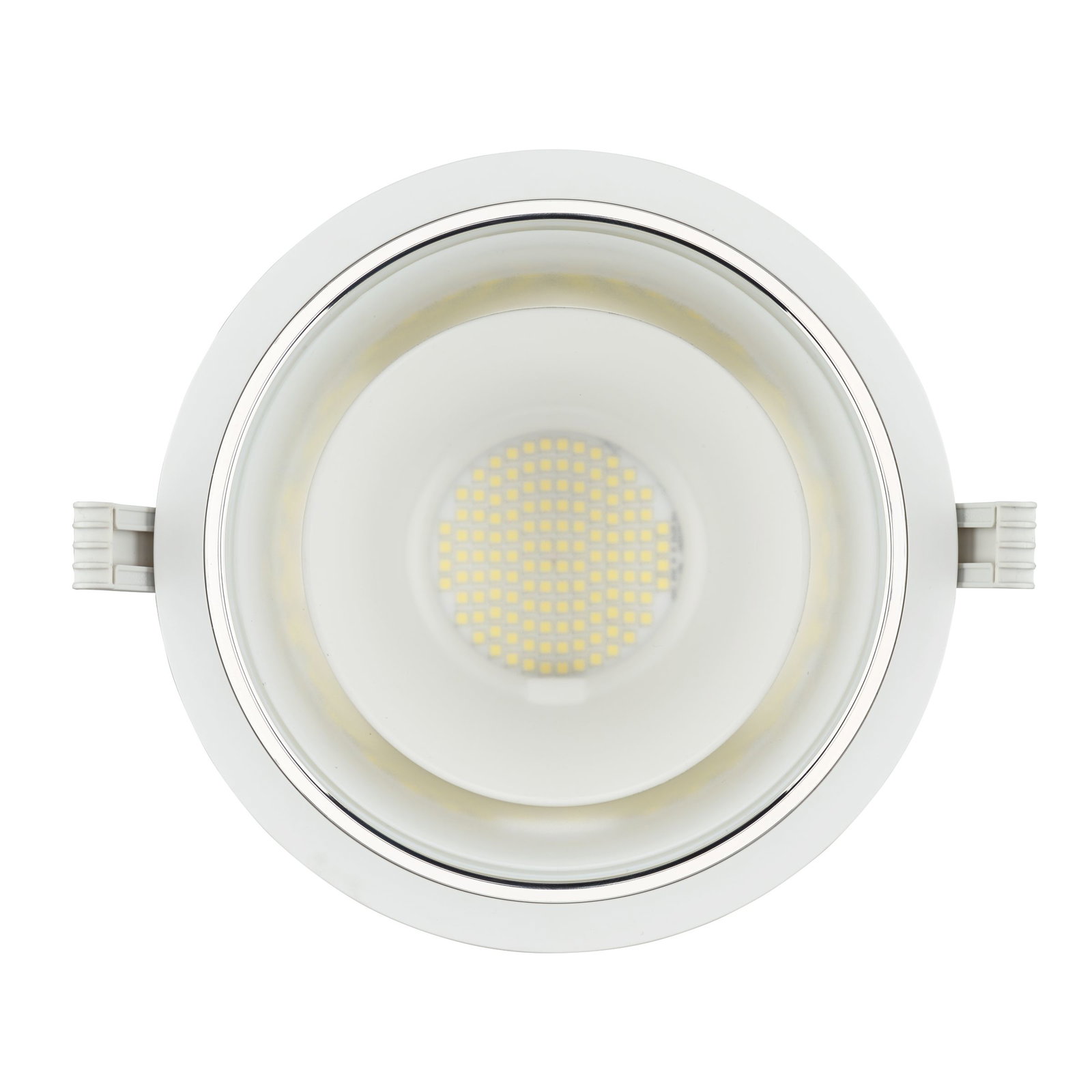Einbauleuchte LuxSpace Compact, UltraEfficient, 13 W, D200 mm, 2200 lm, 4000 K, DALI-regelbar, UGR19, Hochglanzreflektor, Weiß – Bild 2 von 6