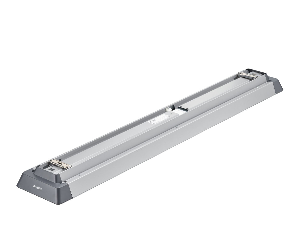 FlexBlend, Anbauleuchten, 26 W, 1200x200 mm  H73 mm, 3600 lm, 4000 K, CRI90, DALI-regelbar, UGR19 – Bild 2 von 5