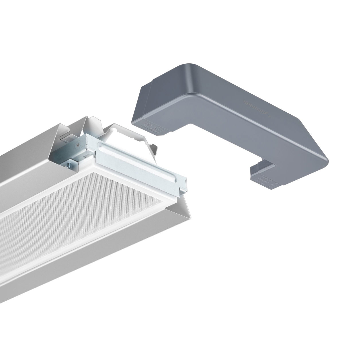 SP342P | FLEXBLEND SUSPENDED D/I STAND-ALONE, 46.5 W, 1470x200 mm  H73 mm, SMT, 6000 lm, 4000 K, CRI90, DALI-regelbar, UGR19 – Bild 7 von 12