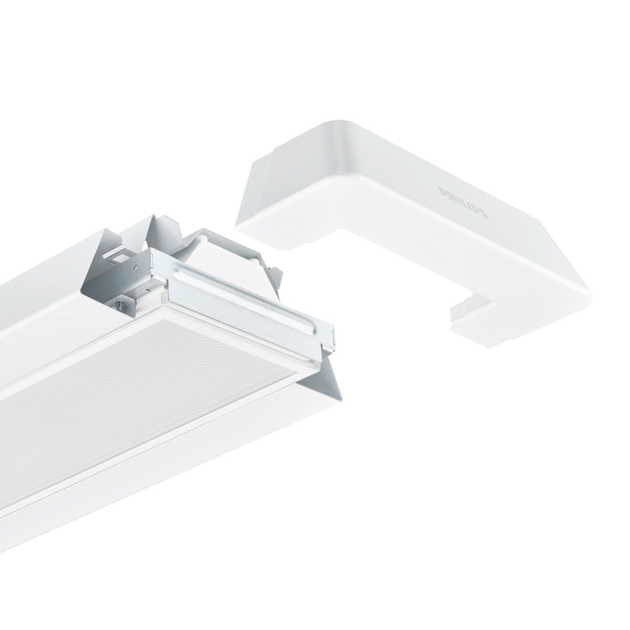 SP342P | FLEXBLEND SUSPENDED D/I STAND-ALONE, 46.5 W, 1470x200 mm  H73 mm, SMT, 6000 lm, 4000 K, CRI90, DALI-regelbar, UGR19 – Bild 8 von 8
