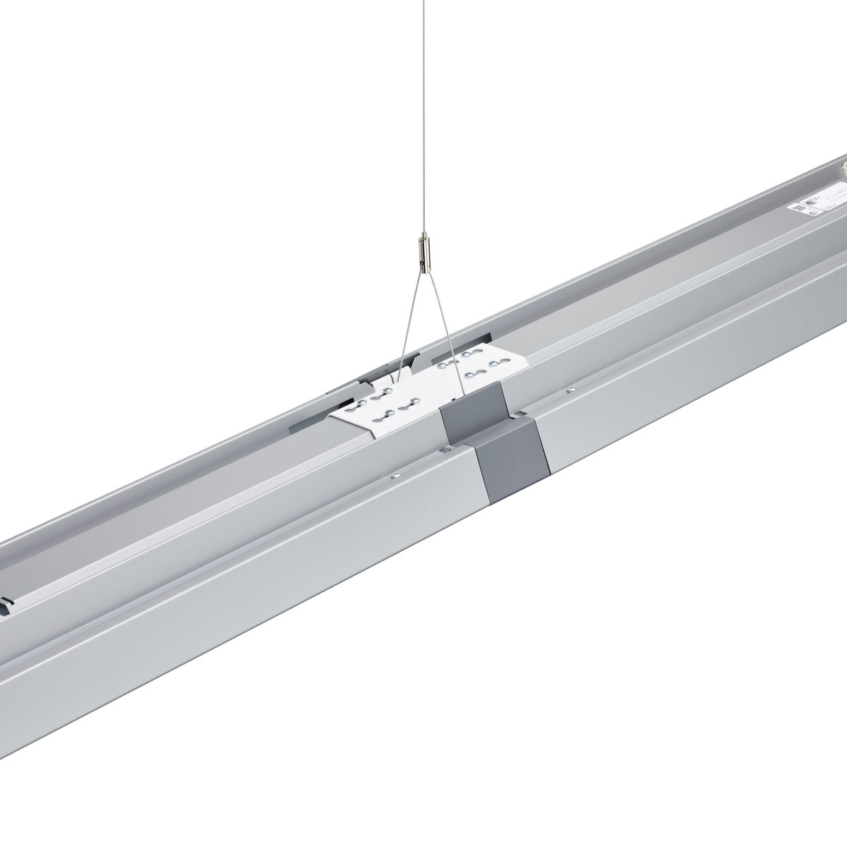 SP342P | FLEXBLEND SUSPENDED D/I STAND-ALONE, 46.5 W, 1470x200 mm  H73 mm, SMT, 6000 lm, 4000 K, CRI90, DALI-regelbar, UGR19 – Bild 8 von 12