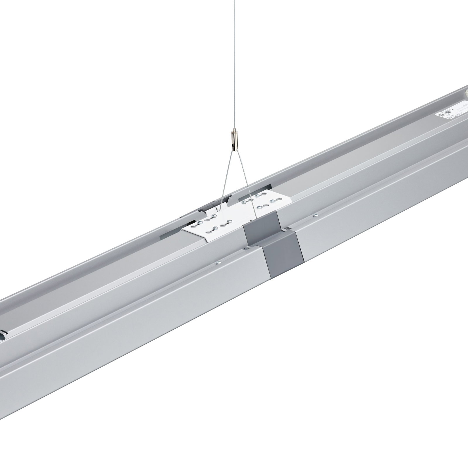 SP342P | FLEXBLEND SUSPENDED D/I STAND-ALONE, 46.5 W, 1470x200 mm  H73 mm, SMT, 6000 lm, 4000 K, CRI90, DALI-regelbar, UGR19 – Bild 8 von 12