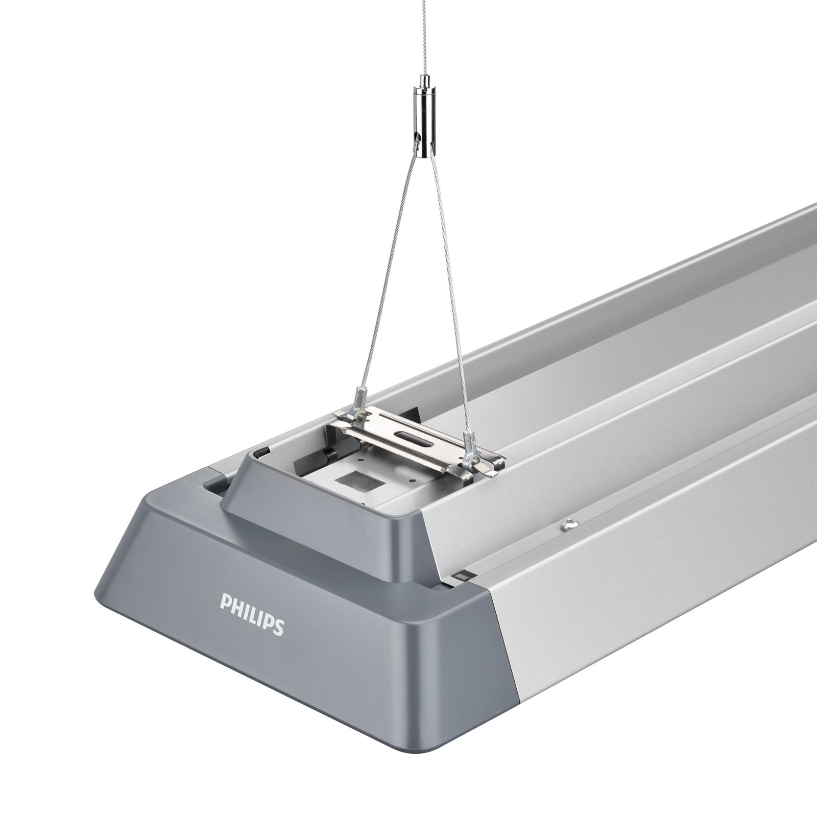 SP342P | FLEXBLEND SUSPENDED D/I STAND-ALONE, 46.5 W, 1470x200 mm  H73 mm, SMT, 6000 lm, 4000 K, CRI90, DALI-regelbar, UGR19 – Bild 3 von 12