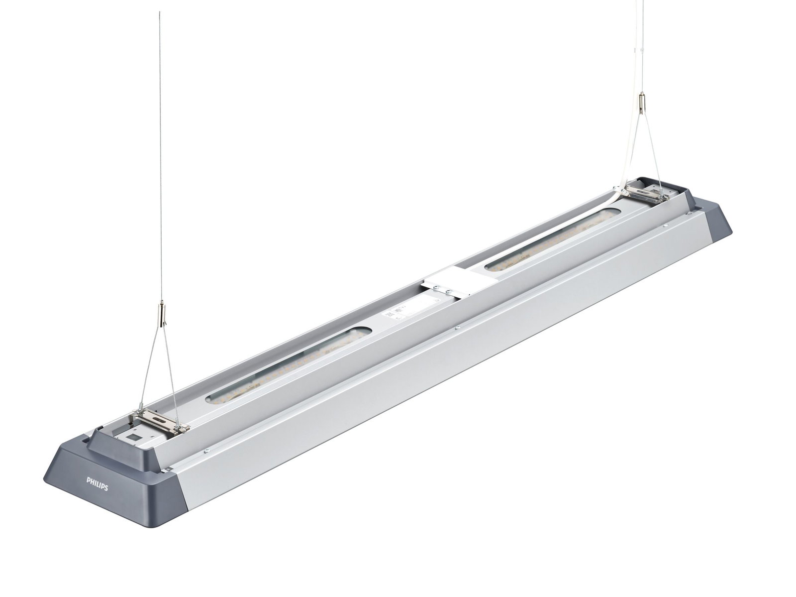 SP342P | FLEXBLEND SUSPENDED D/I STAND-ALONE, 46.5 W, 1470x200 mm  H73 mm, SMT, 6000 lm, 4000 K, CRI90, DALI-regelbar, UGR19 – Bild 10 von 12