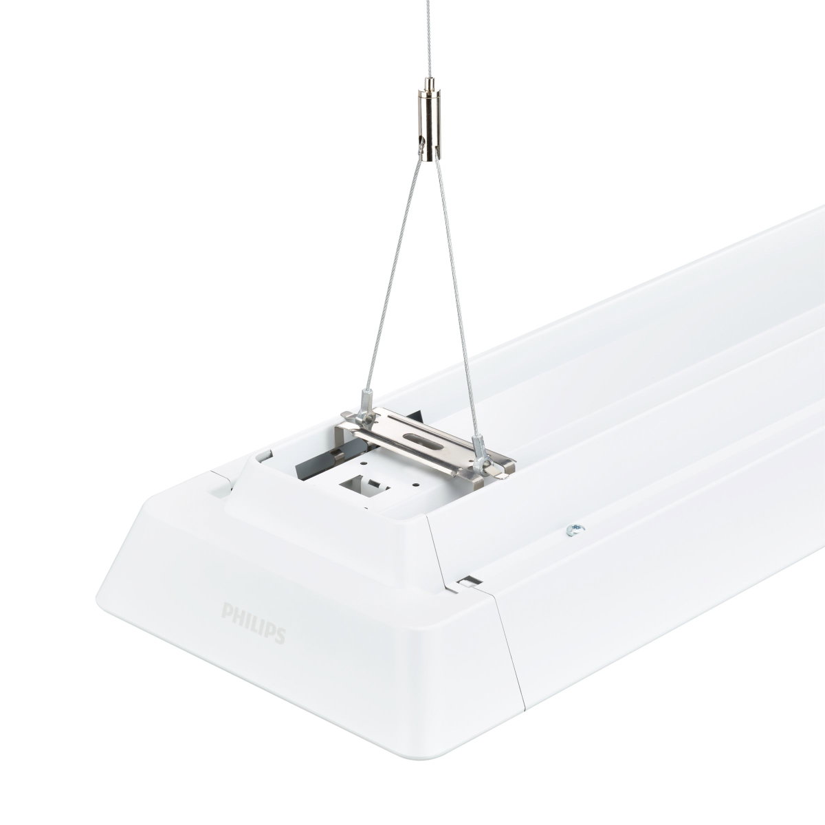 SP342P | FLEXBLEND SUSPENDED D/I STAND-ALONE, 52 W, 1470x200 mm  H73 mm, SMT, 7000 lm, 4000 K, CRI90, DALI-regelbar, UGR19 – Bild 7 von 8