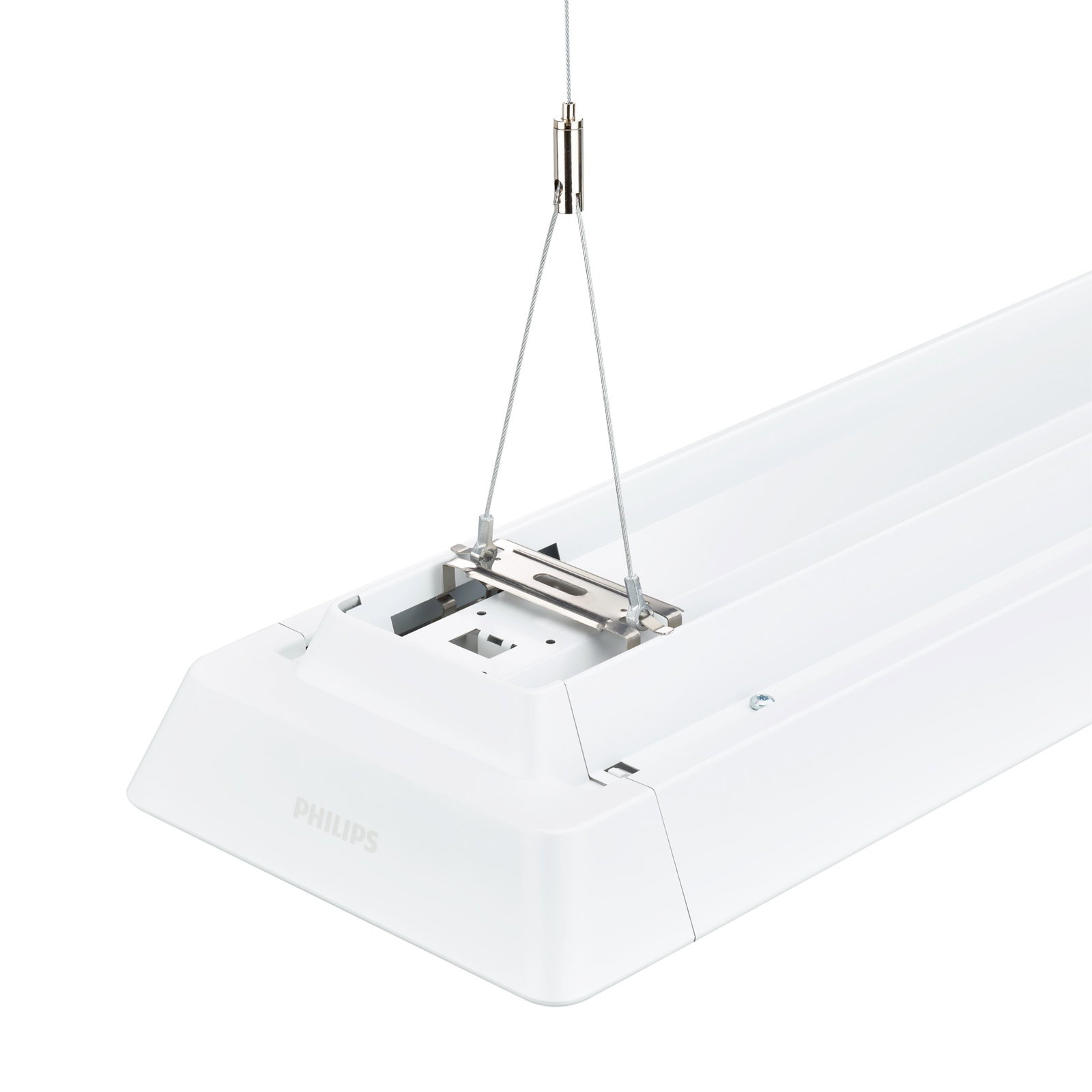 SP342P | FLEXBLEND SUSPENDED D/I STAND-ALONE, 52 W, 1470x200 mm  H73 mm, SMT, 7000 lm, 4000 K, CRI90, DALI-regelbar, UGR19 – Bild 7 von 8