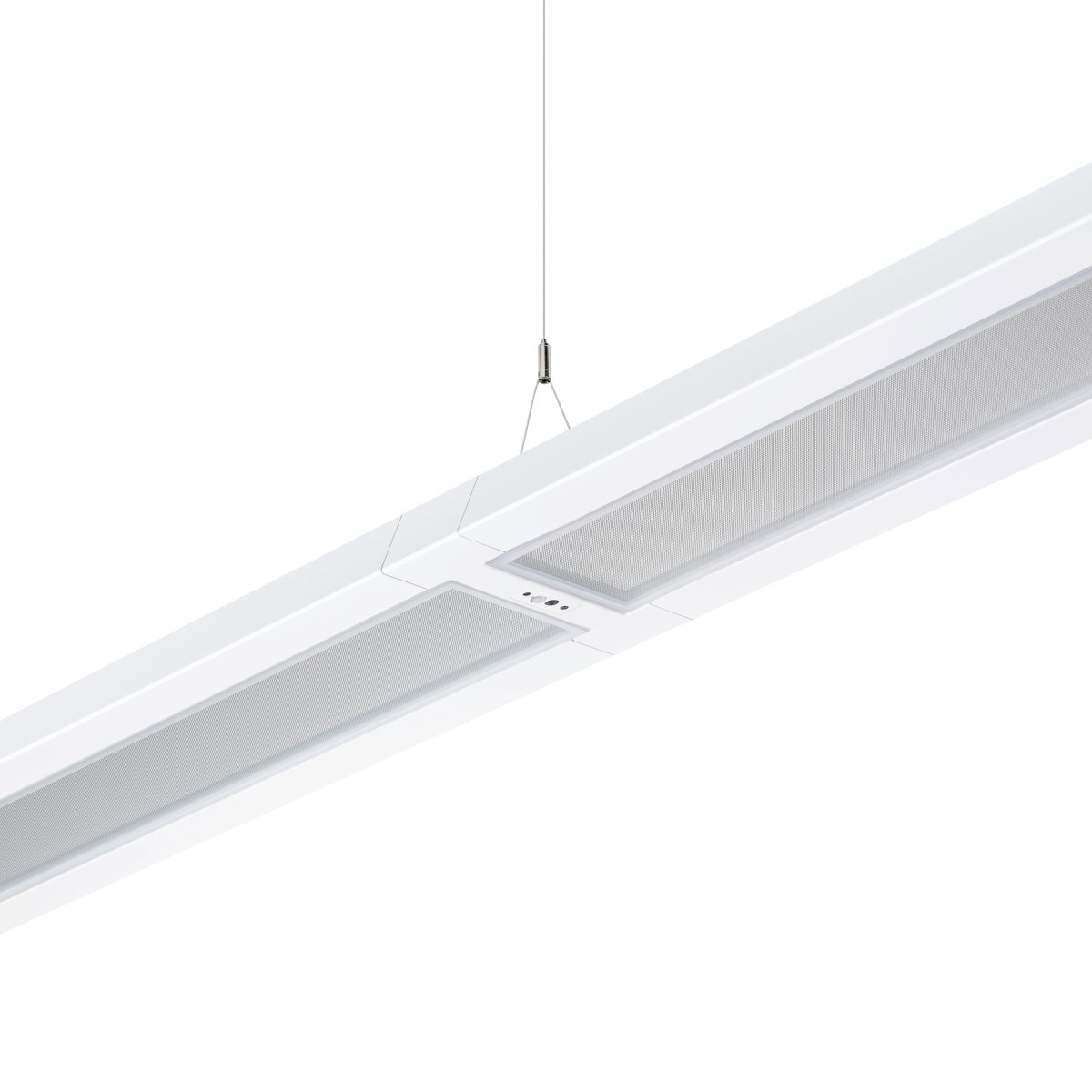 SP342P | FLEXBLEND SUSPENDED D/I STAND-ALONE, 42.5 W, 1470x200 mm  H73 mm, SMT, 4500 lm, 4000 K, CRI90, Kabellos, Interact Ready, UGR19, U4 – Bild 2 von 2