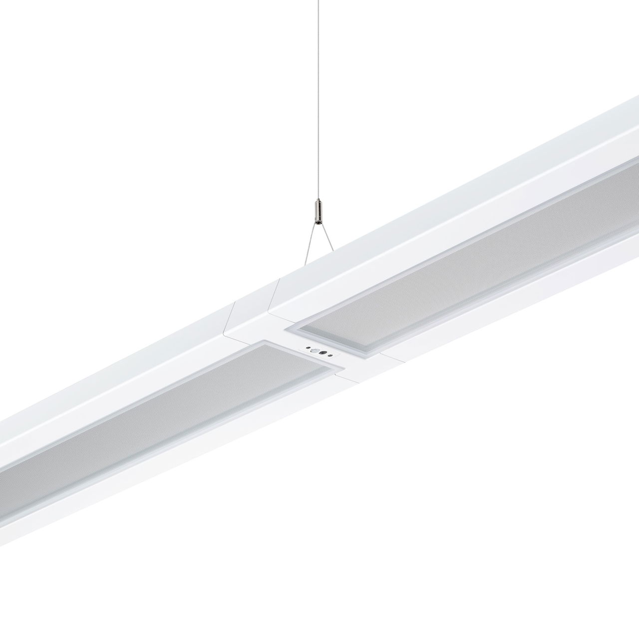 SP342P | FLEXBLEND SUSPENDED D/I STAND-ALONE, 35 W, 1470x200 mm  H73 mm, SMT, 4500 lm, 4000 K, CRI90, Kabellos, Interact Ready, UGR19, U4 – Bild 2 von 2