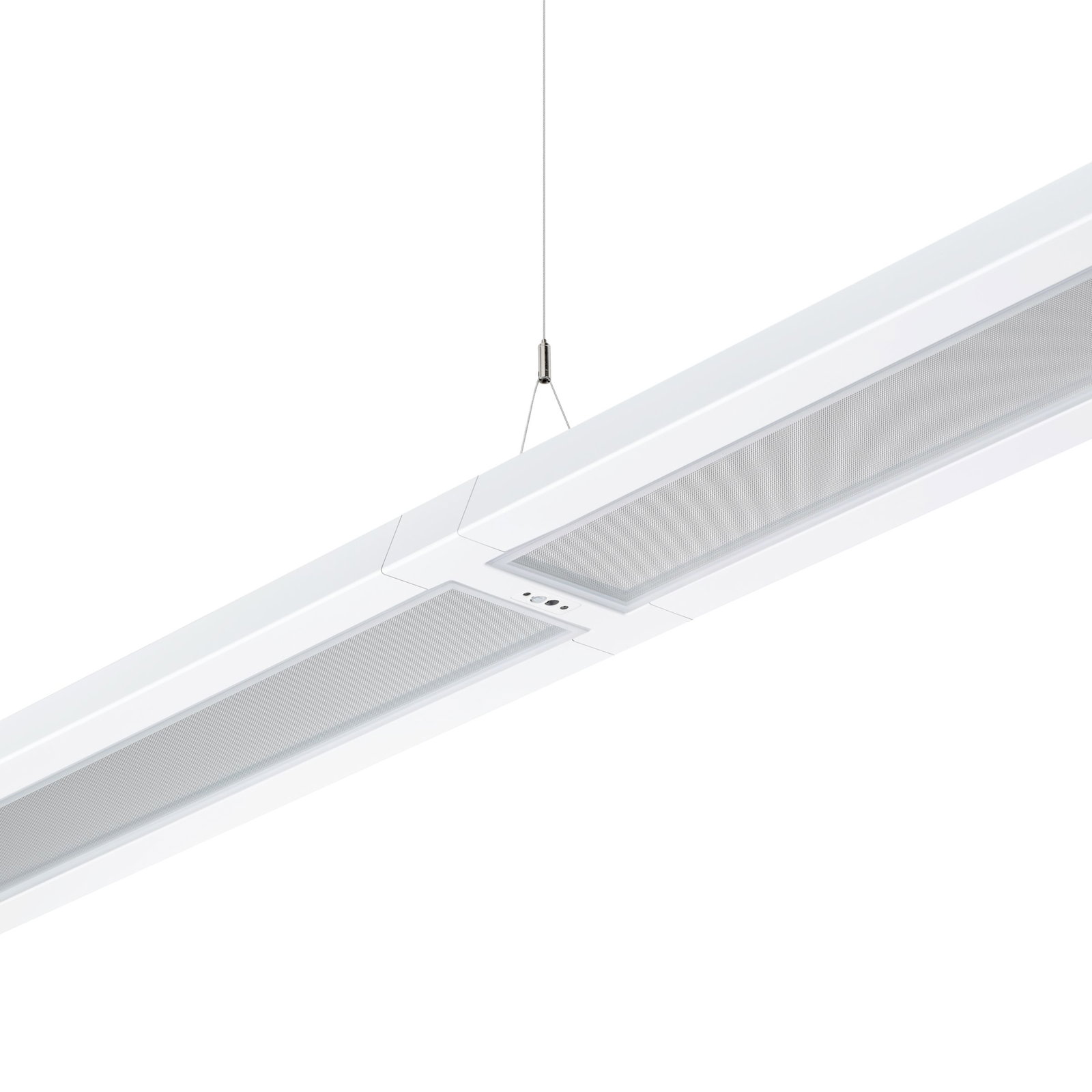 SP342P | FLEXBLEND SUSPENDED D/I STAND-ALONE, 42.5 W, 1470x200 mm  H73 mm, SMT, 4500 lm, 4000 K, CRI90, Kabellos, Interact Ready, UGR19, U4 – Bild 2 von 2