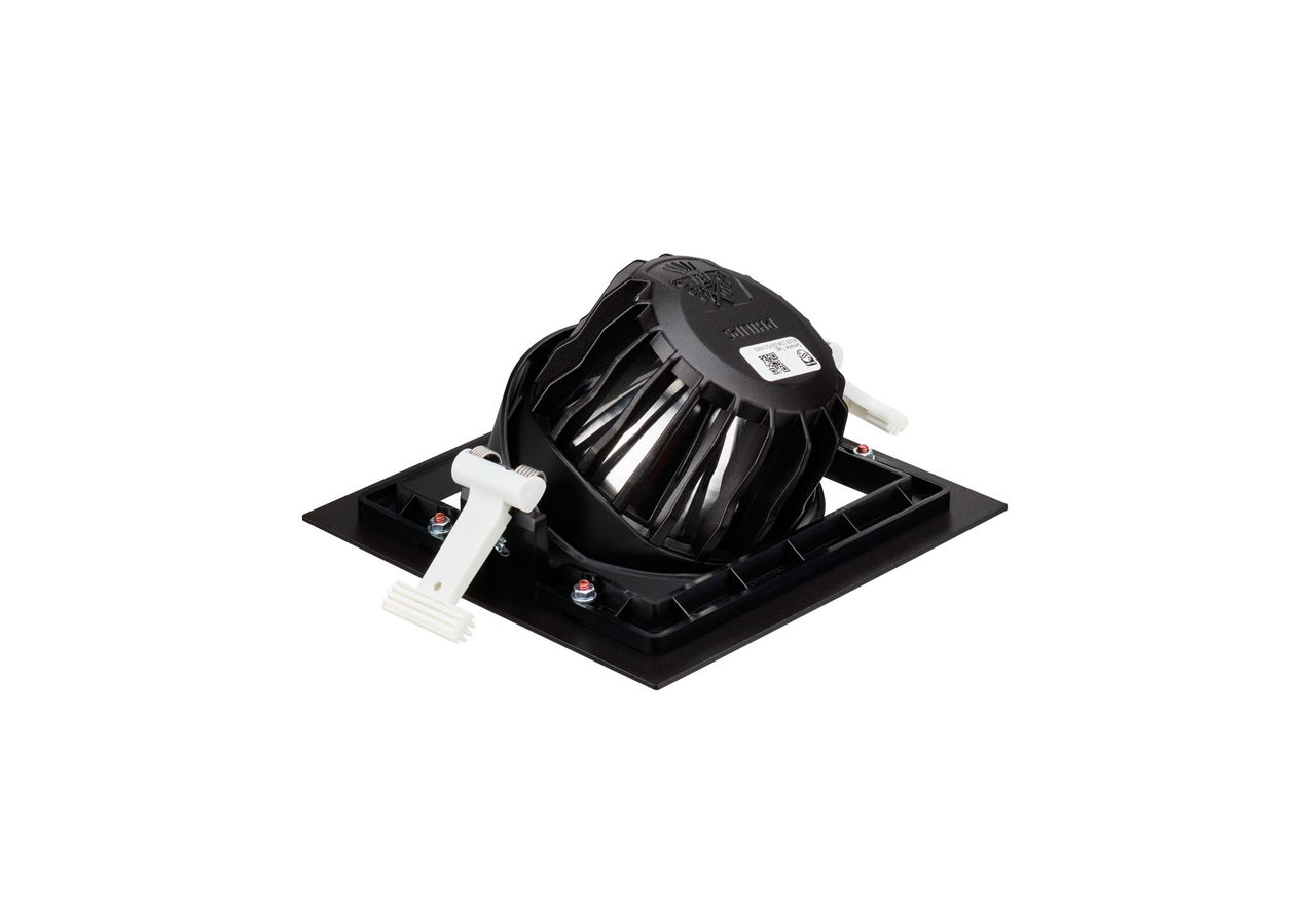 GreenSpace Accent Gridlight Gen2, 1 spot, 23 W, C/O 154x154 mm, 2700 lm, PremiumColor, 3000 K, CRI90, Interact Ready, IP20 – Bild 2 von 2