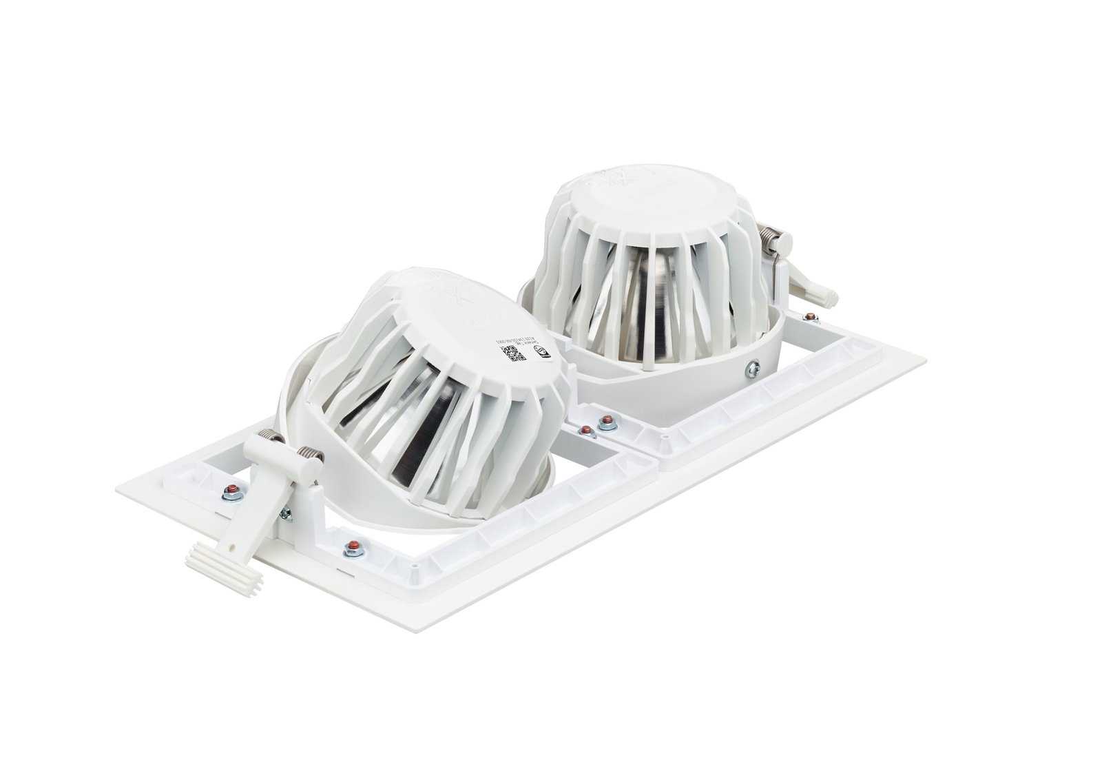 GreenSpace Accent Gridlight Gen2, 2 spots (*flux-performance values for 1 spot), 57 W, C/O 154x304mm, 4000 lm, 4000 K, IP20 – Bild 2 von 2