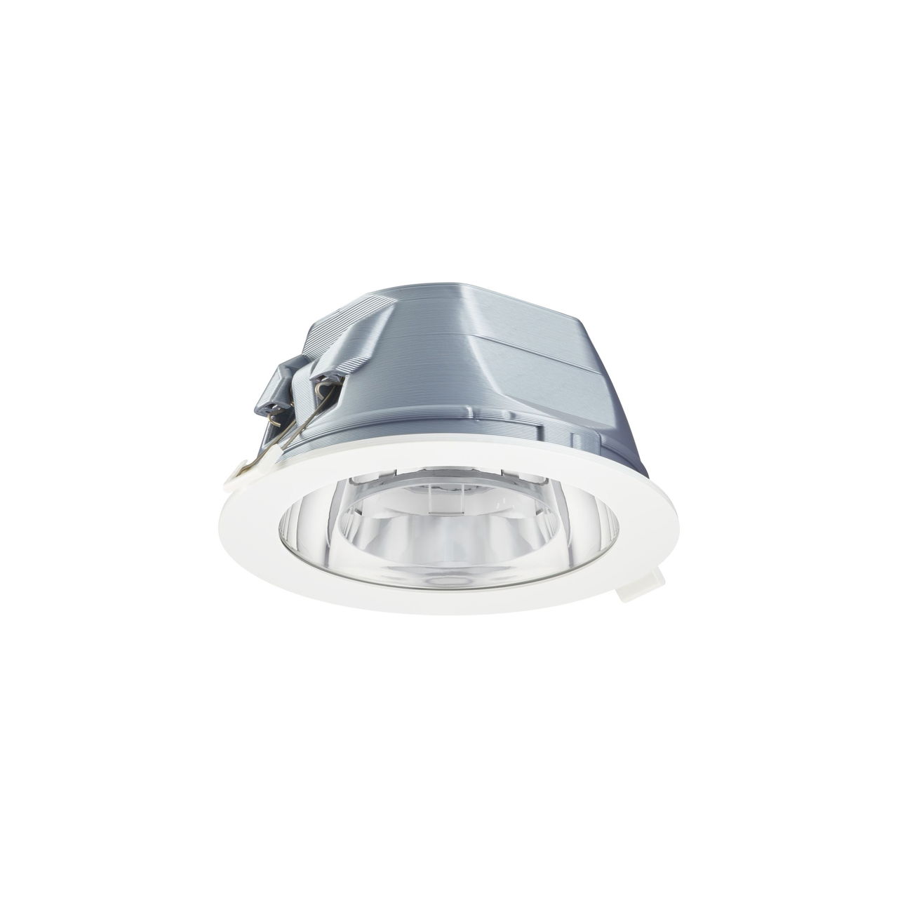 GreenSpace Downlight, 8.2 W, D150 mm, 1000 lm, 3000 K, UGR19, Hochglanzreflektor, Klar, IP20/54 – Bild 5 von 5