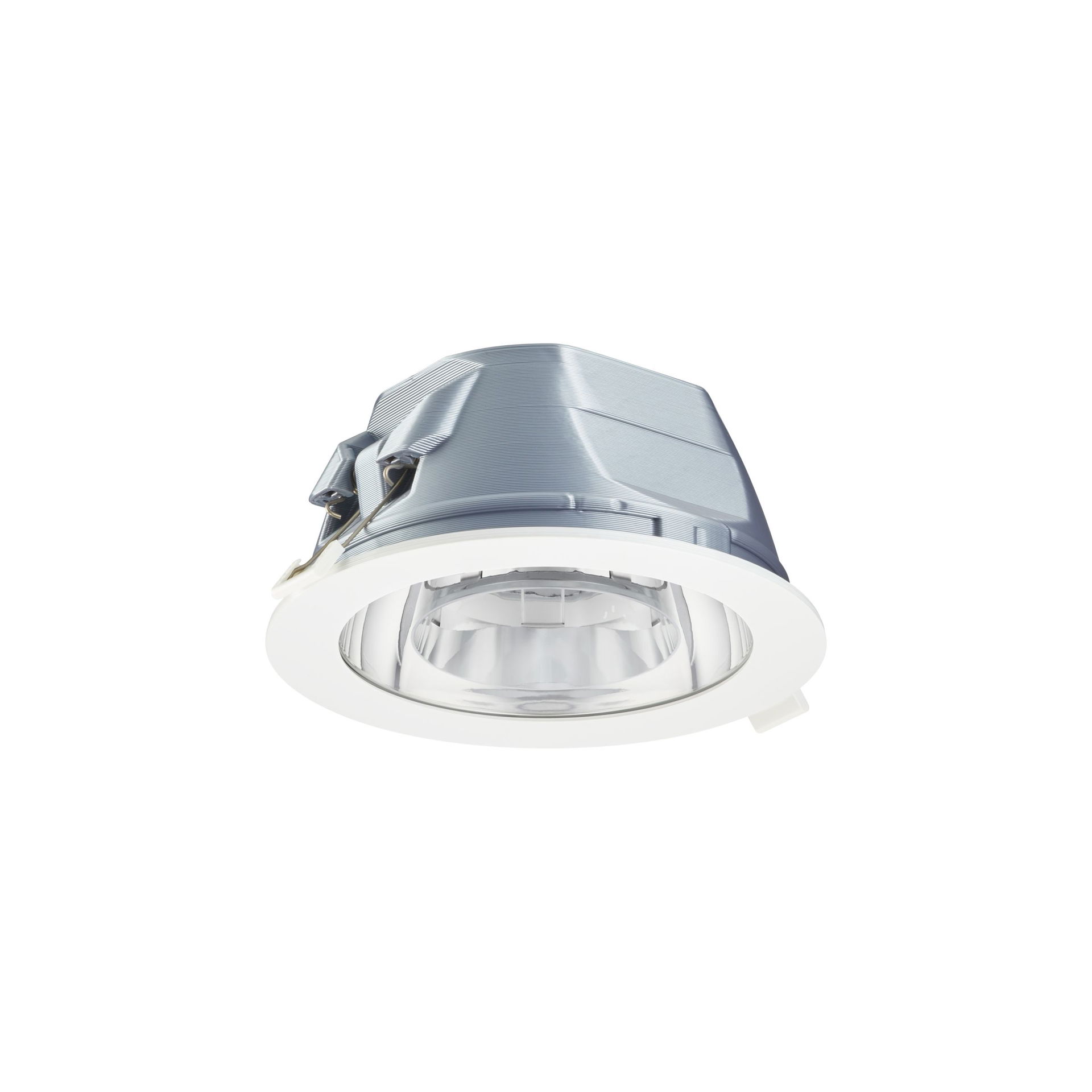 GreenSpace Downlight, 8.2 W, D150 mm, 1000 lm, 3000 K, UGR19, Hochglanzreflektor, Klar, IP20/54 – Bild 5 von 5