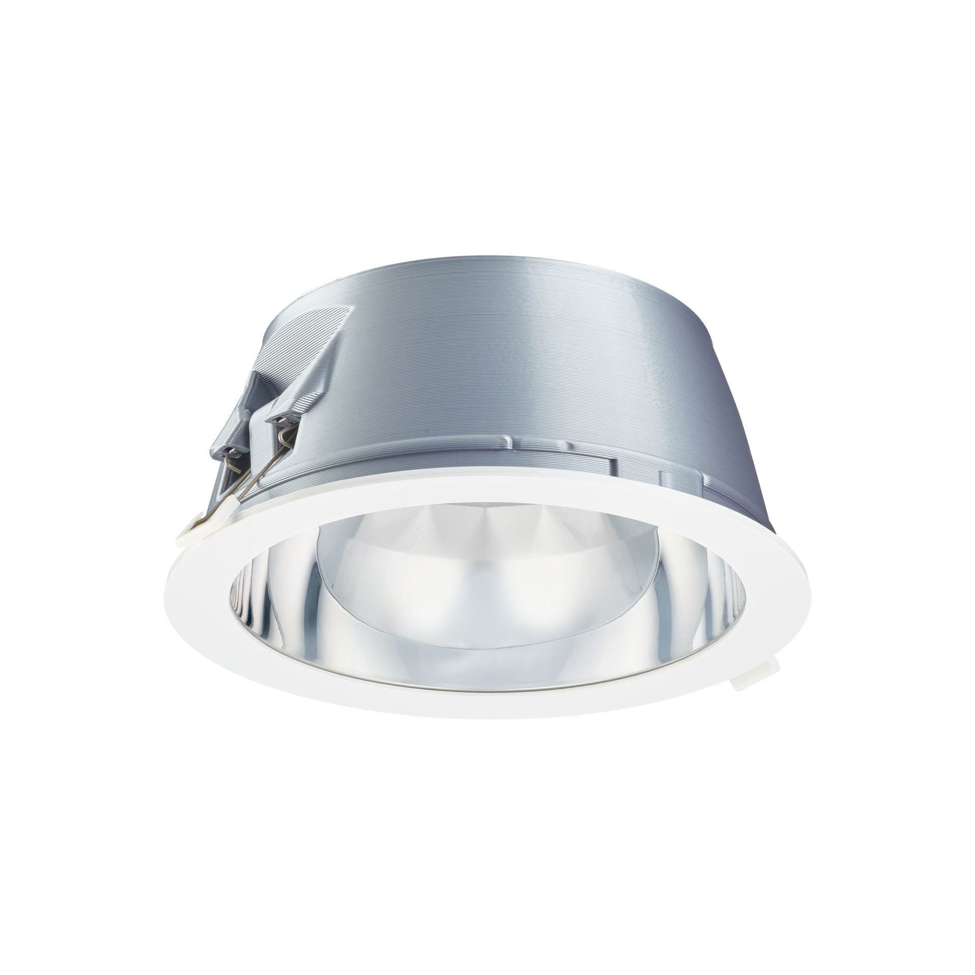 GreenSpace Downlight, 13.3 W, D200 mm, 1800 lm, 3000 K, Hochglanzreflektor, Klar, IP20/54 – Bild 2 von 5