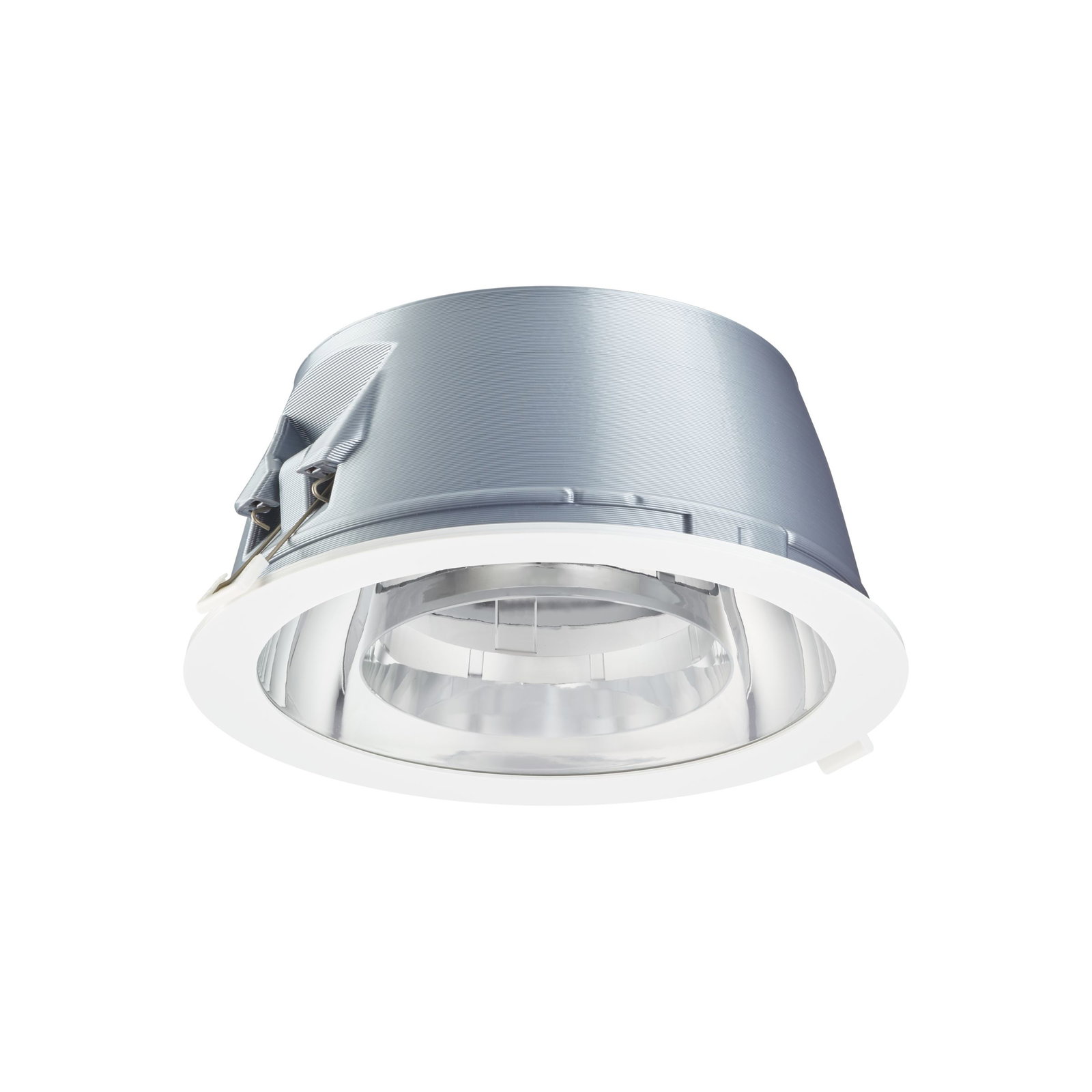 GreenSpace Downlight, 13.3 W, D200 mm, 1800 lm, 4000 K, UGR19, Hochglanzreflektor, Klar, IP20/54 – Bild 2 von 2