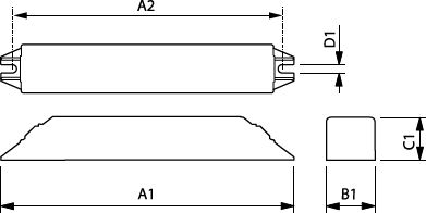 Ballast (electrical) -  HF-MatchboxBLUE für PL/TL Lampen – Bild 6 von 7