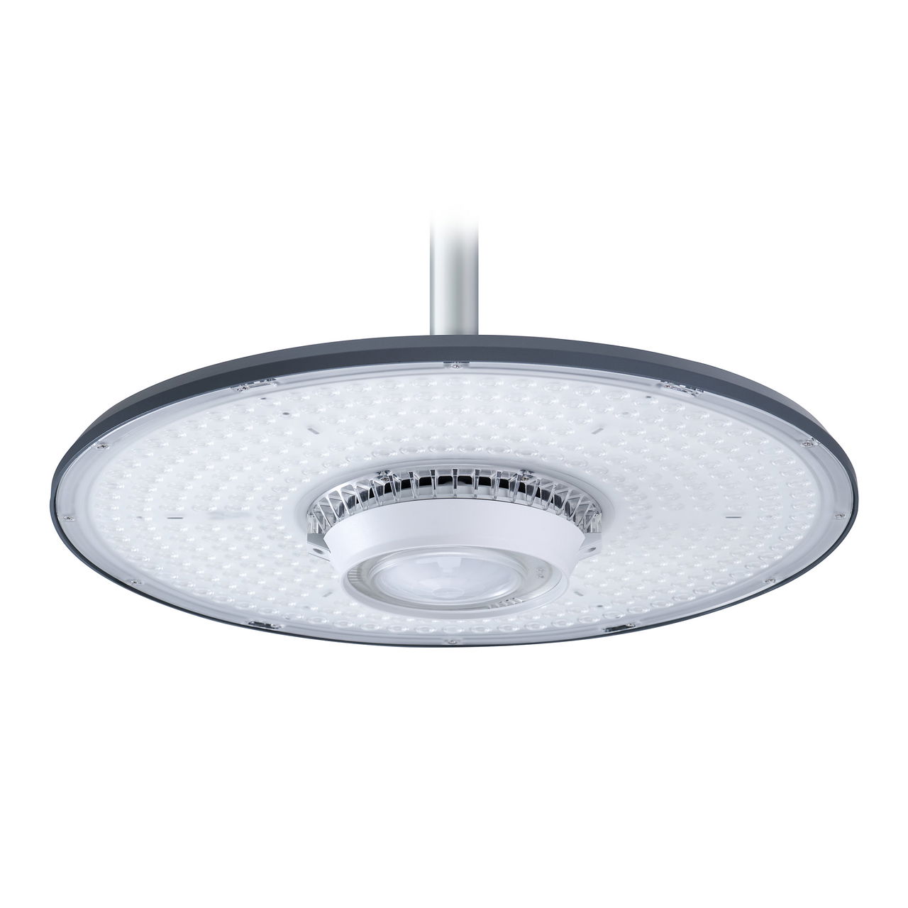 CoreLine Highbay Gen6, UltraEfficient, 196 W, 35000 lm, 4000 K, Kabellos, Interact Ready, Abstrahlungswinkel (90°), IP65, IK05, EL-DC