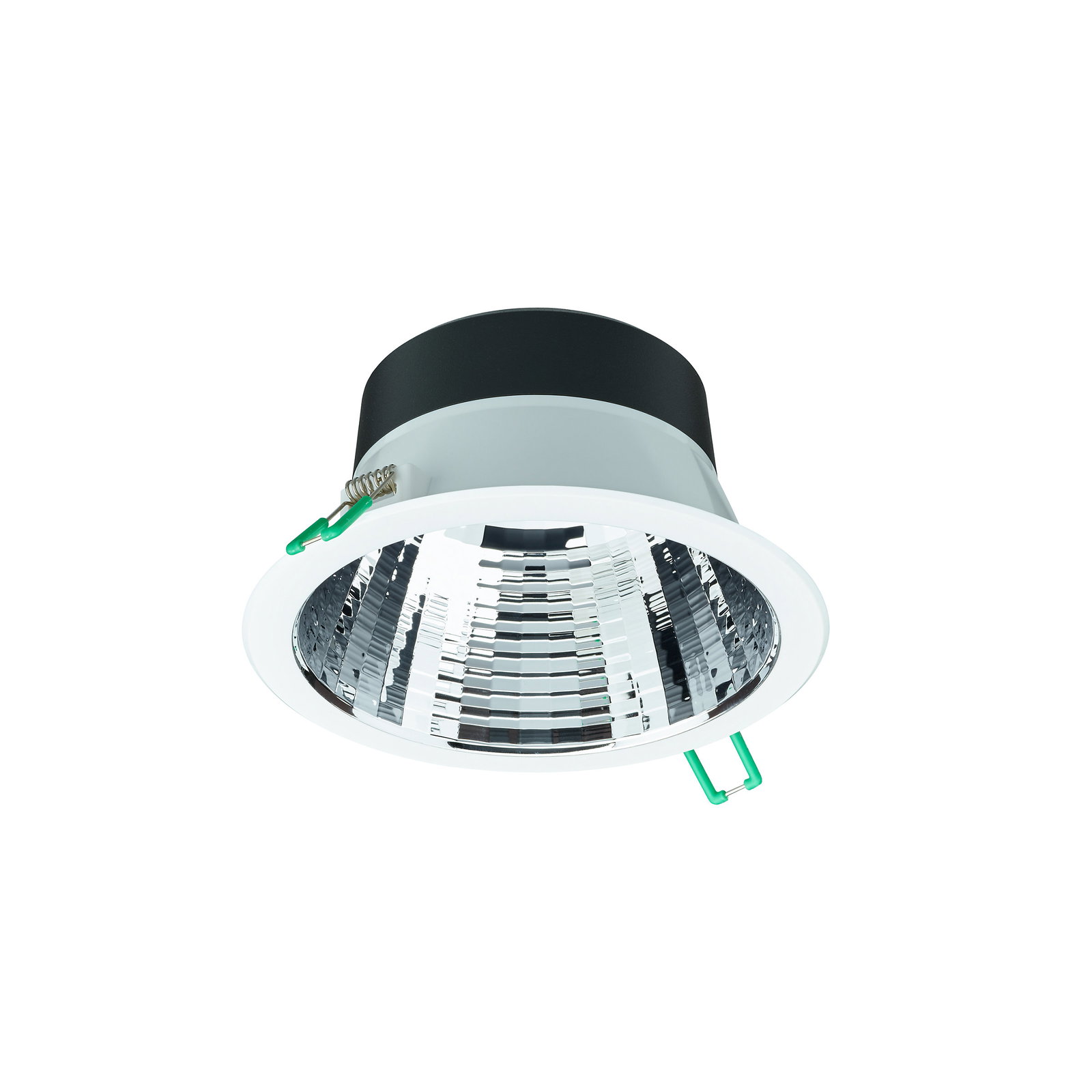 CoreLine Downlight Gen 5, 10.7 W, D150 mm, 1000 lm, 4000 K, DALI-regelbar, UGR19, Facettierter Reflektor, IP20/54